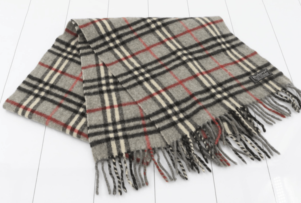 Burberry Burberry Scarf Vintage Burberrys of London 100% cashmere Size ONE SIZE - 2 Thumbnail
