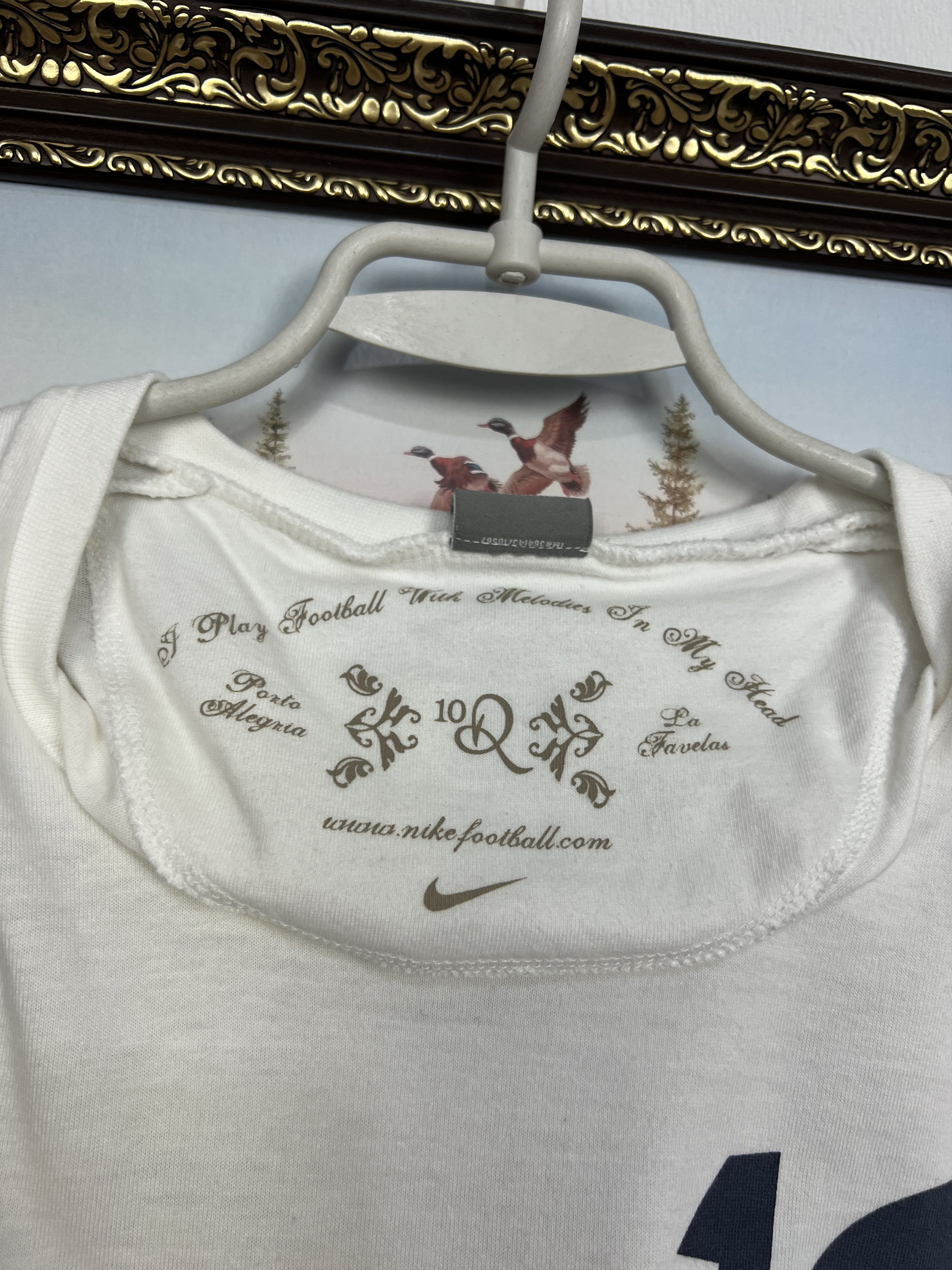 Nike R10 Ronaldinho Football Vest Shirt Soccer Jersey Trikot Size US XXL / EU 58 / 5 - 5 Thumbnail