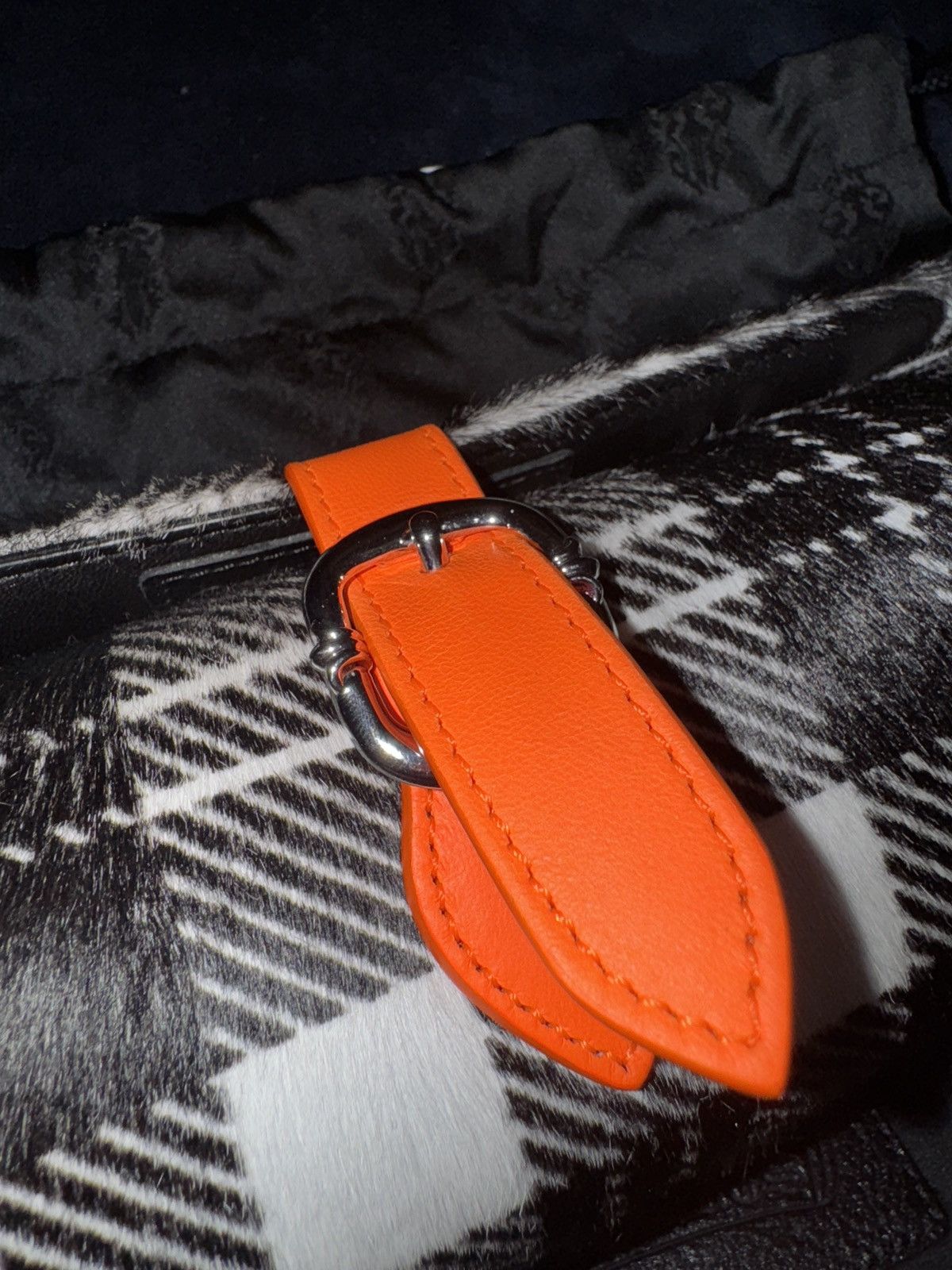 Chrome Hearts Chrome Hearts Plaid Orange Watch Roll Size ONE SIZE - 5 Thumbnail