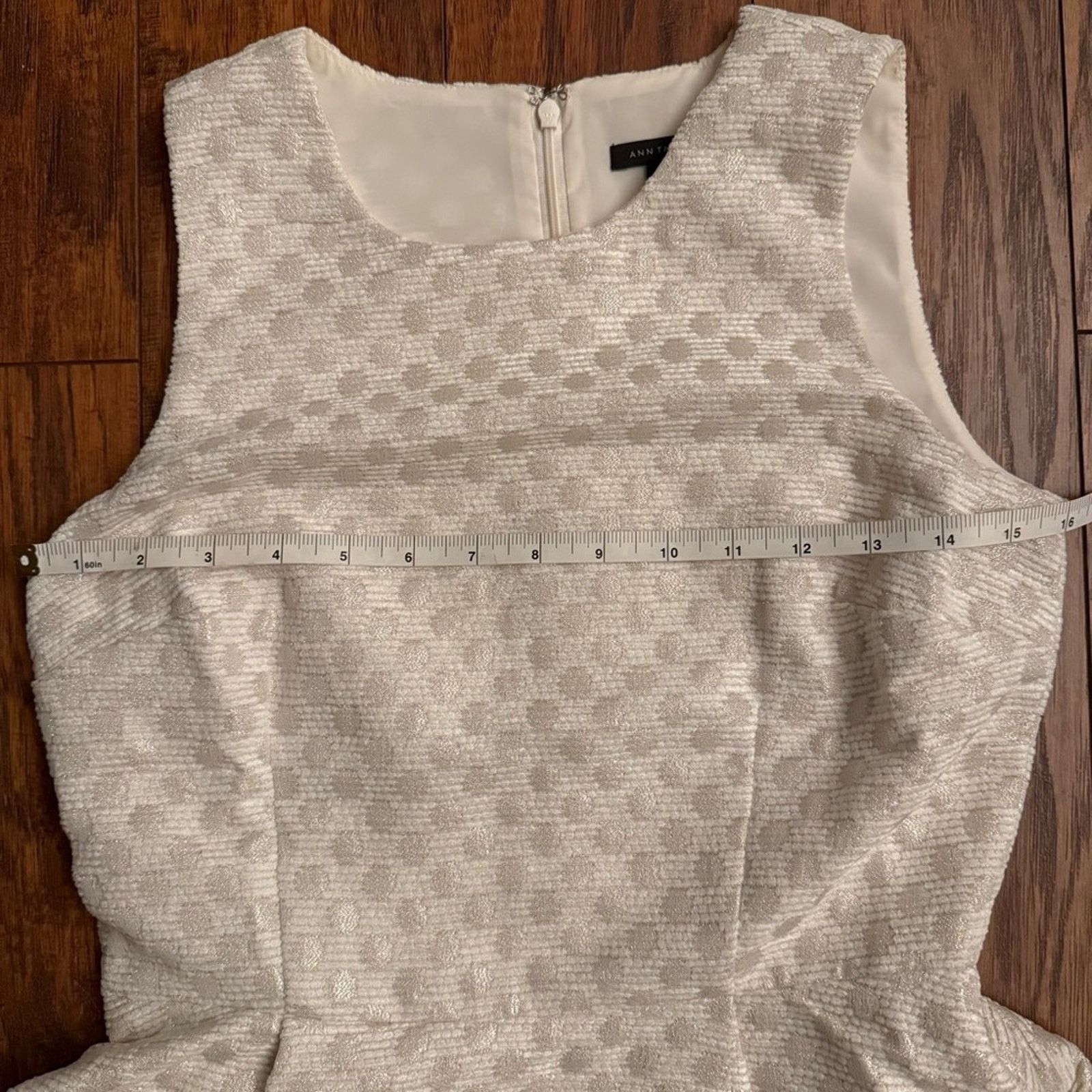 Ann Taylor Ann Taylor Polka Dot Dress 0 Size XS / US 0-2 / IT 36-38 - 14 Thumbnail
