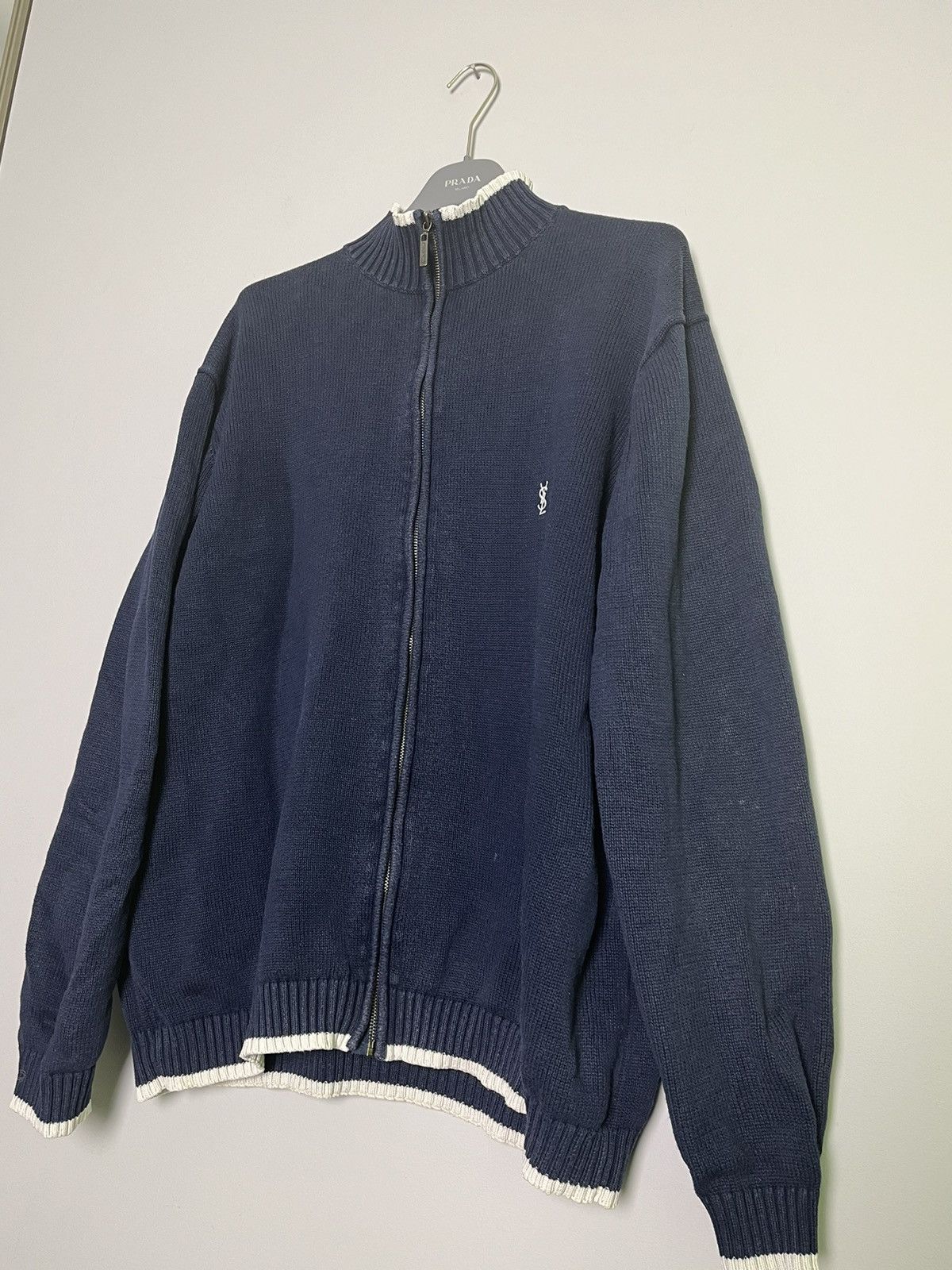 Yves Saint Laurent 🔹YVES SAINT LAURENT VINTAGE ZIP SWEATER Size US M / EU 48-50 / 2 - 8 Thumbnail