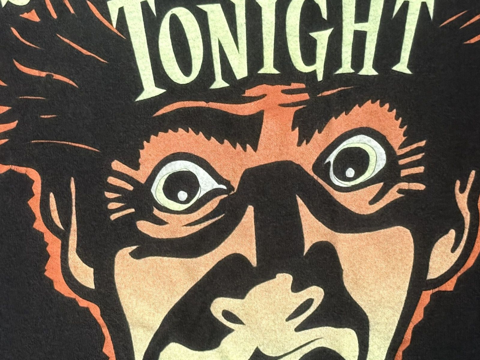Vintage Vintage 90s Scream for Lite Tonight T Shirt Tultex Cotton Size US L / EU 52-54 / 3 - 5 Thumbnail