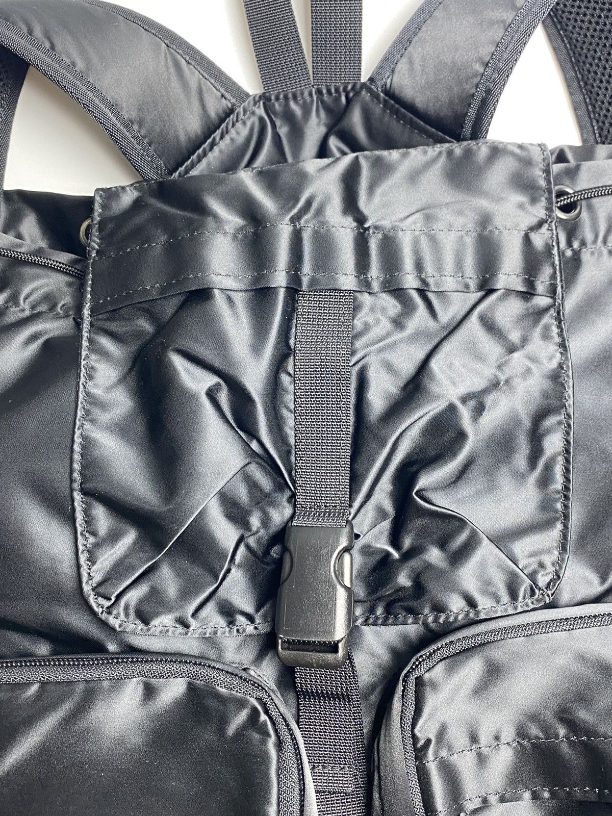 Yohji Yamamoto Yohji Yamamoto Nylon Backpack Size ONE SIZE - 8 Thumbnail