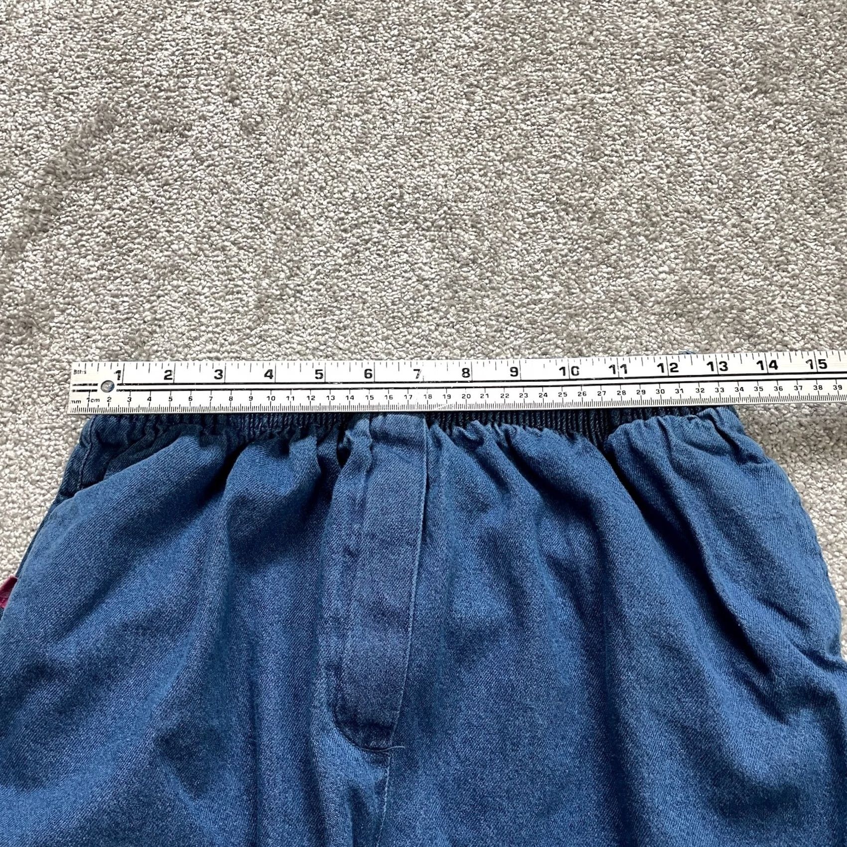 Vintage VINTAGE? No — Woman Within Jeans Pants Womens Plus 14W Dark Wash Cropped Classic Fit Size 26" / US 2 / IT 38 - 6 Thumbnail