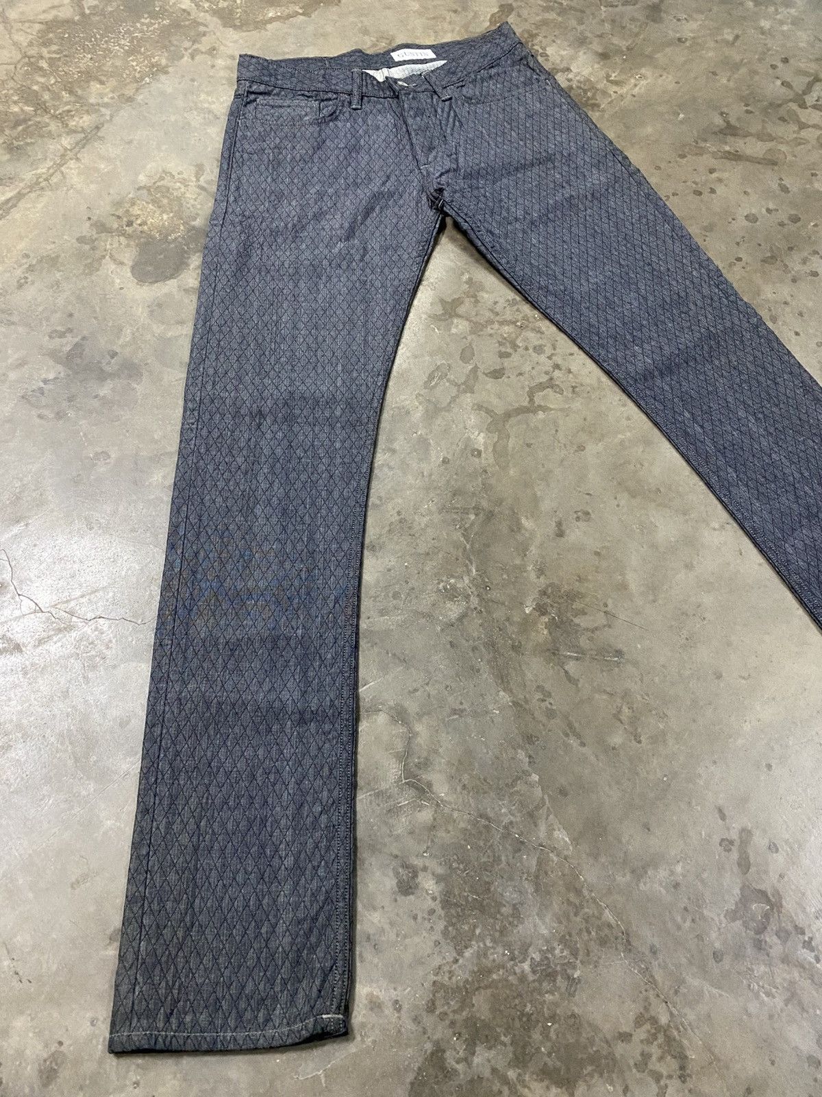 Gustin Gustin Tartan Long Pant Slim @280 Size US 31 - 1 Thumbnail