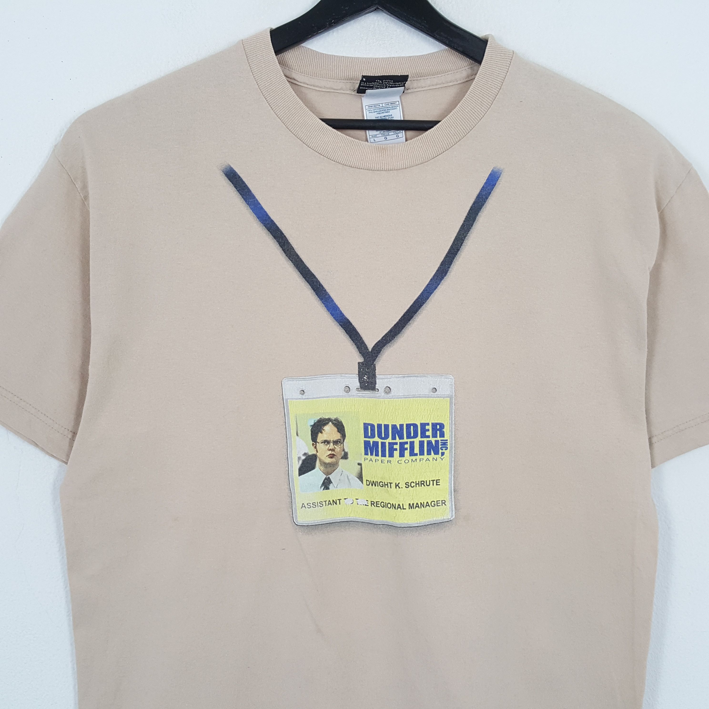 Vintage The Office DUNDER MIFFLIN Tshirt Movie TV Series Size US L / EU 52-54 / 3 - 2 Thumbnail