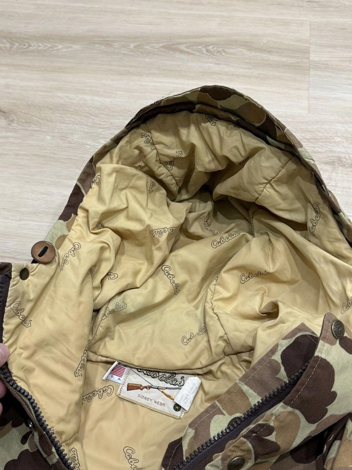 Cabelas Vintage Cabelas Duck Camo Gore Tex Parka Jacket Size US XL / EU 56 / 4 - 9 Thumbnail