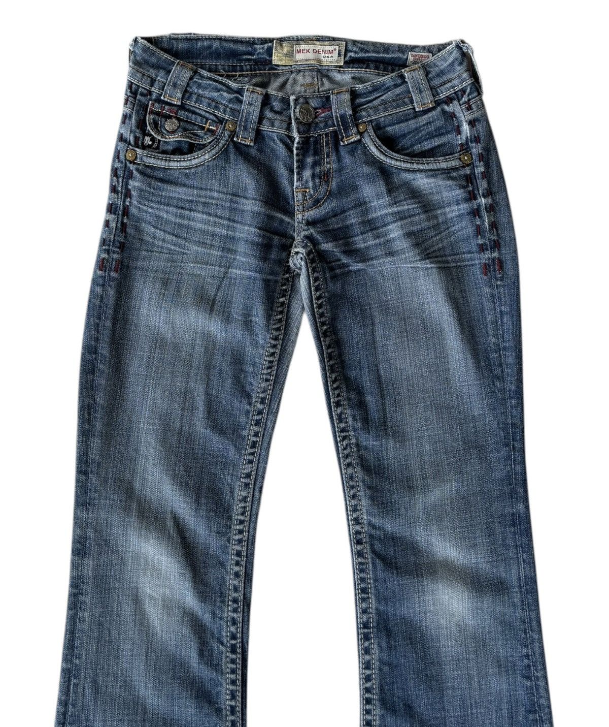 Mek Denim 🔥MEK DENIM BOOTCUT JEANS Size 28" / US 6 / IT 42 - 5 Thumbnail