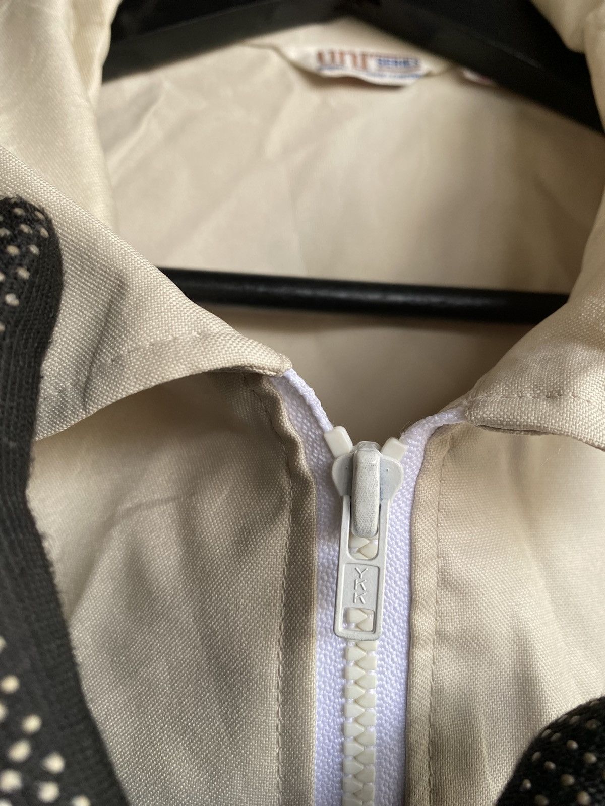 Vintage Vintage UNI Series Zip Jacket – Beige Workwear Style Jacket Size US L / EU 52-54 / 3 - 7 Thumbnail