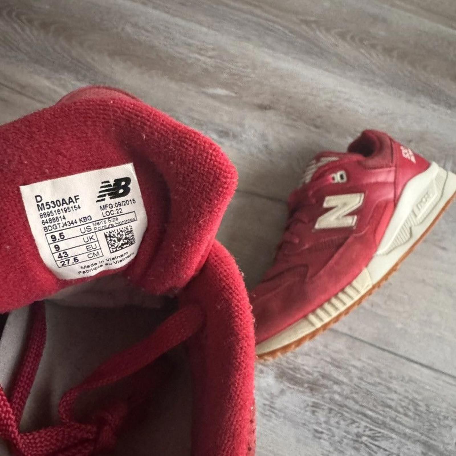 New Balance NEW BALANCE • NB 530 "Red" (9.5M) Size US 9.5 / EU 42-43 - 5 Thumbnail