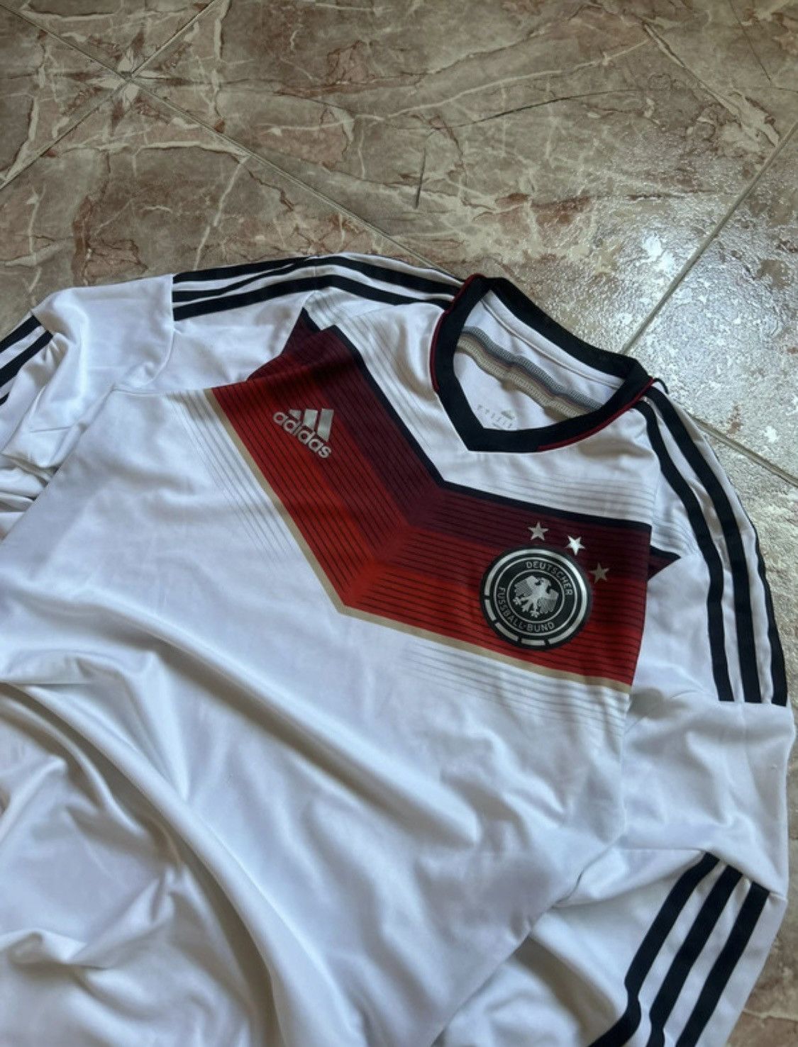 Adidas Adidas Germany 2014 Long Sleeve G75072 – 3 Stars – June 2014 Size US S / EU 44-46 / 1 - 5 Thumbnail