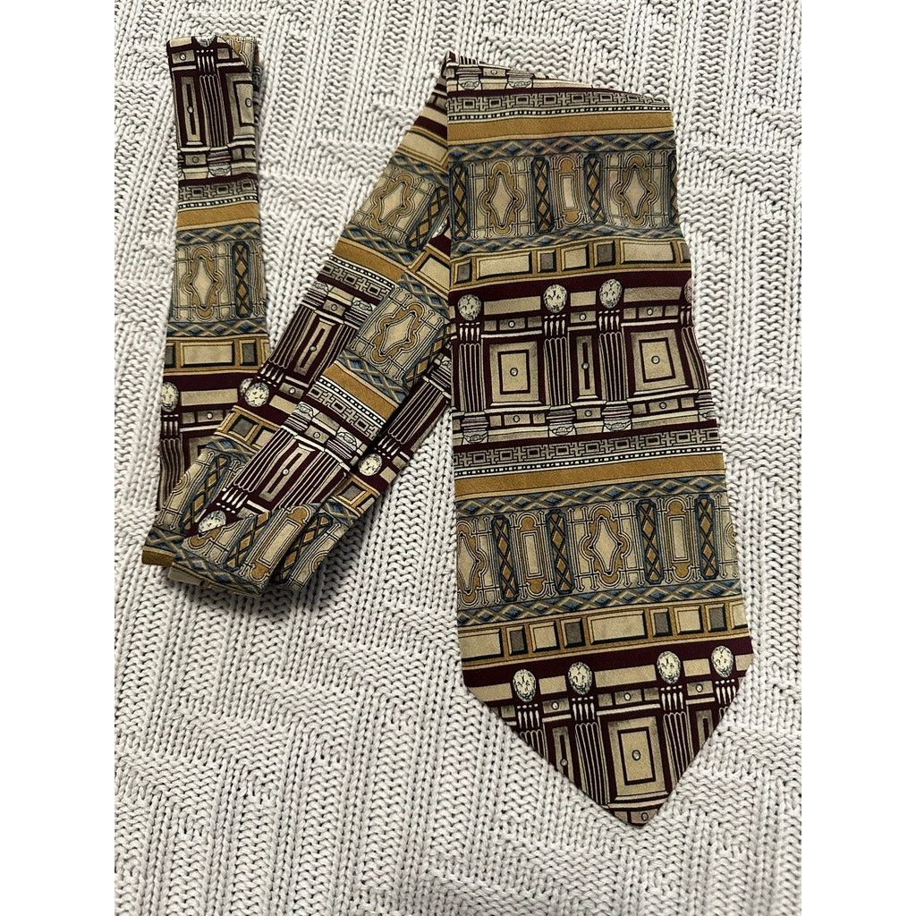 Vintage Vintage UNICEF German cabinet silk tie Size ONE SIZE - 1 Thumbnail