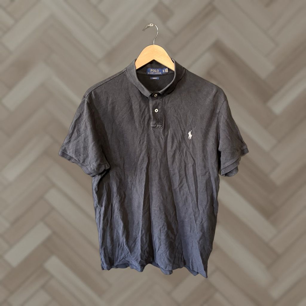 Polo Ralph Lauren Polo Ralph Lauren Polo Shirt Mens Black Short Sleeve XL Size Polo Shirt Size US XL / EU 56 / 4 - 1 Thumbnail