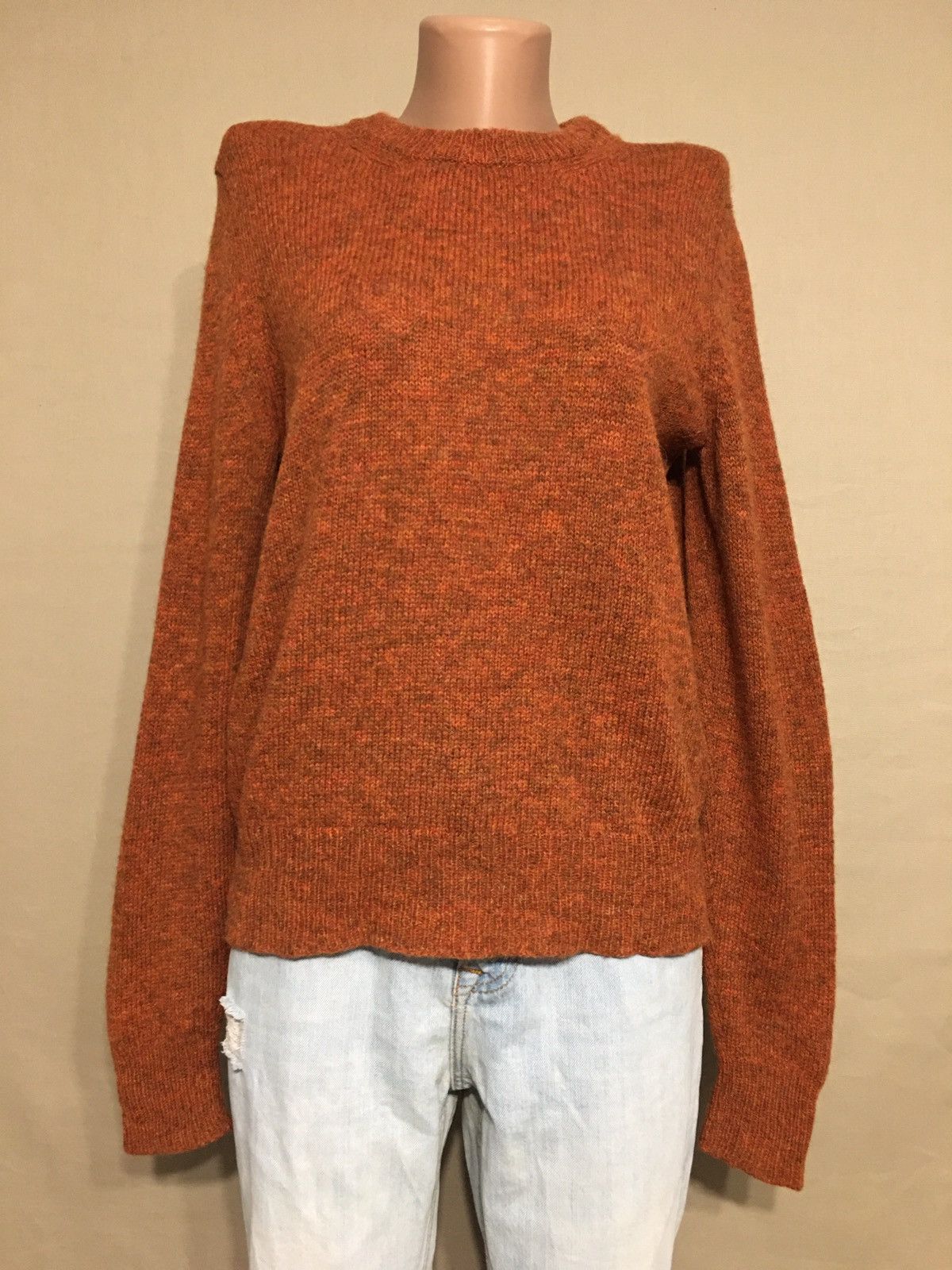 Designer TOAST Pure New Wool Knit Sweater Size M Size M / US 6-8 / IT 42-44 - 1 Thumbnail