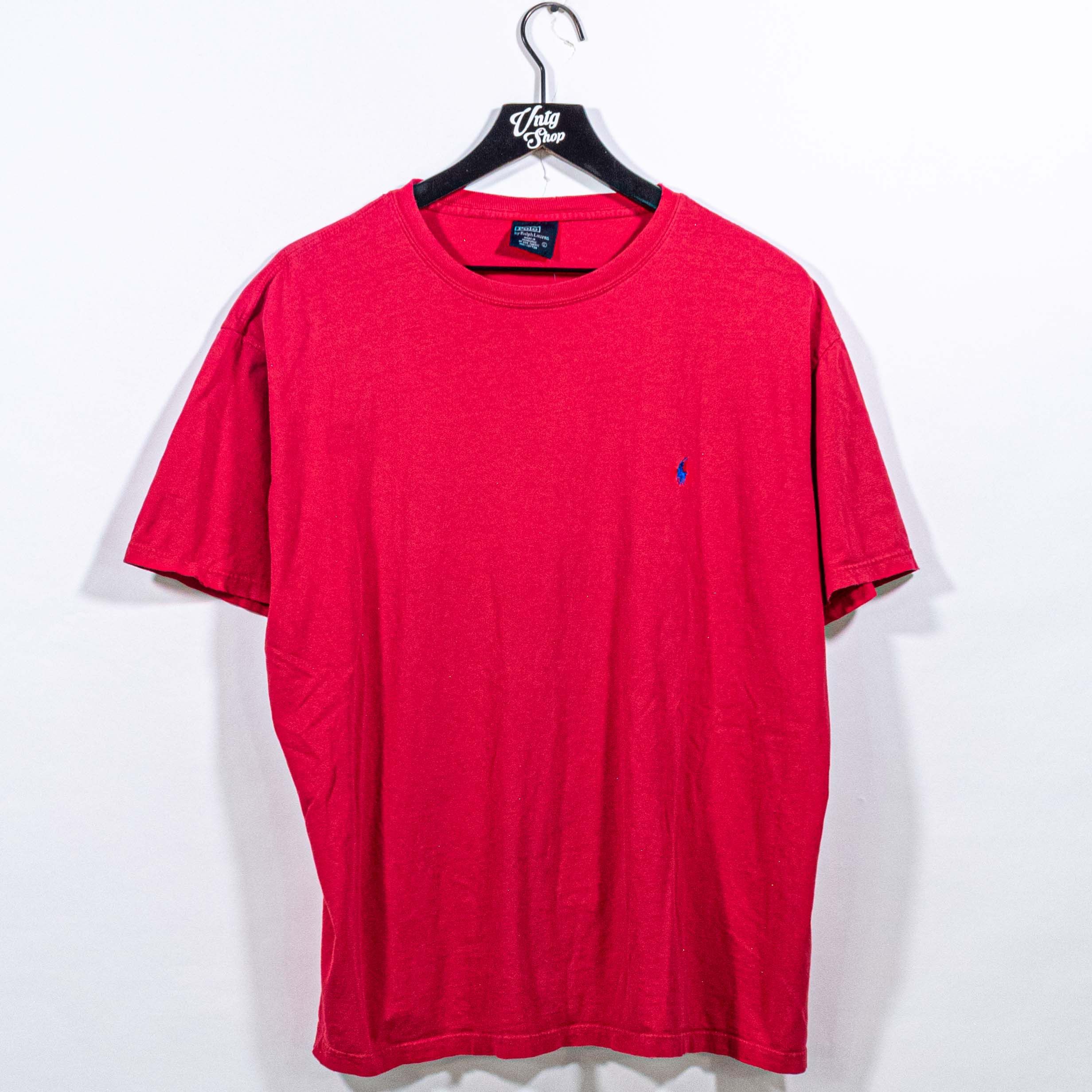 Polo Ralph Lauren Polo Ralph Lauren Pony Sun Faded T-Shirt VTG 90s Preppy Size US L / EU 52-54 / 3 - 1 Thumbnail