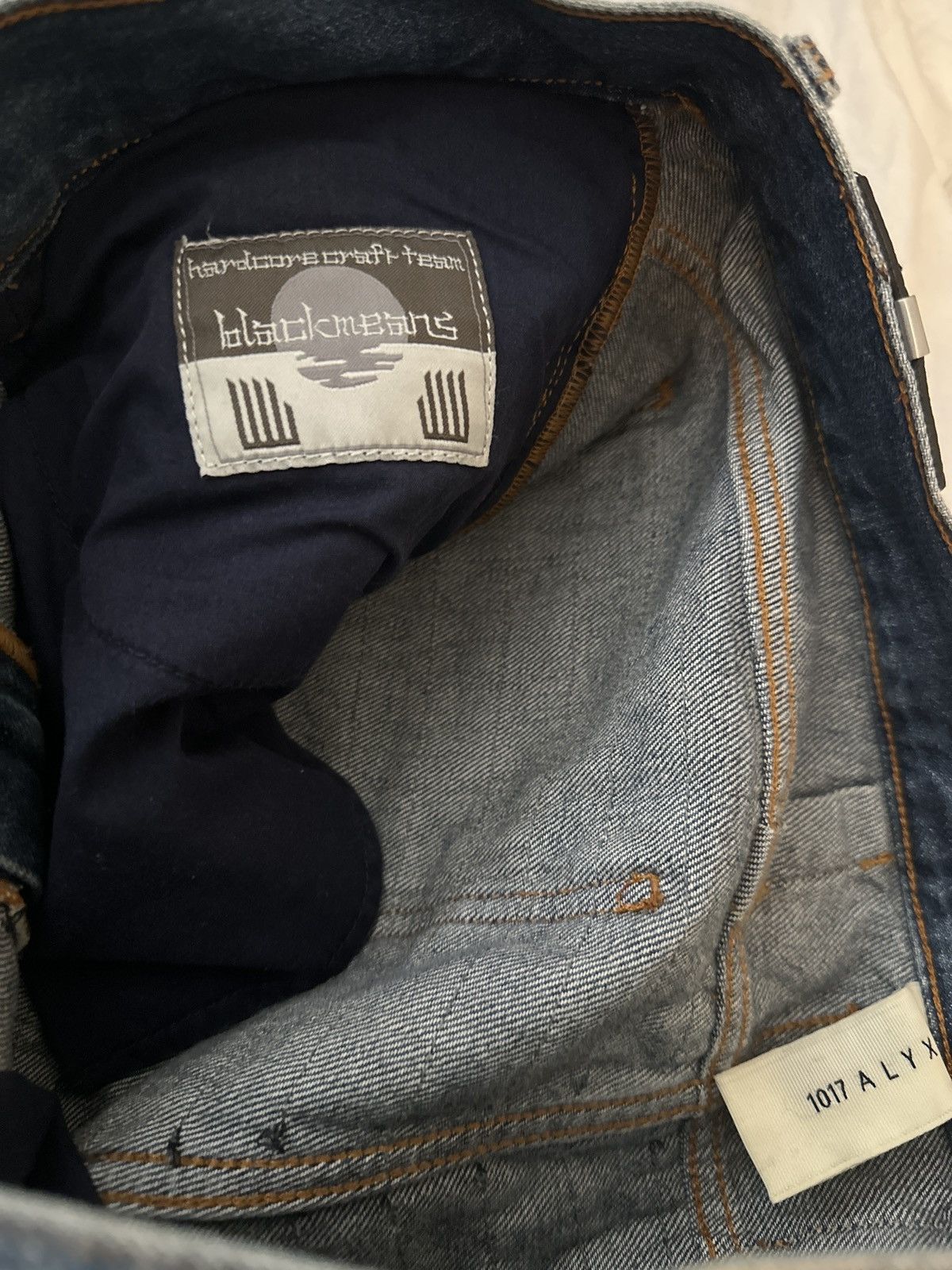 1017 ALYX 9SM × Blackmeans 1017 ALYX BLACKMEANS EDITION DENIM Size US 30 / EU 46 - 11 Thumbnail