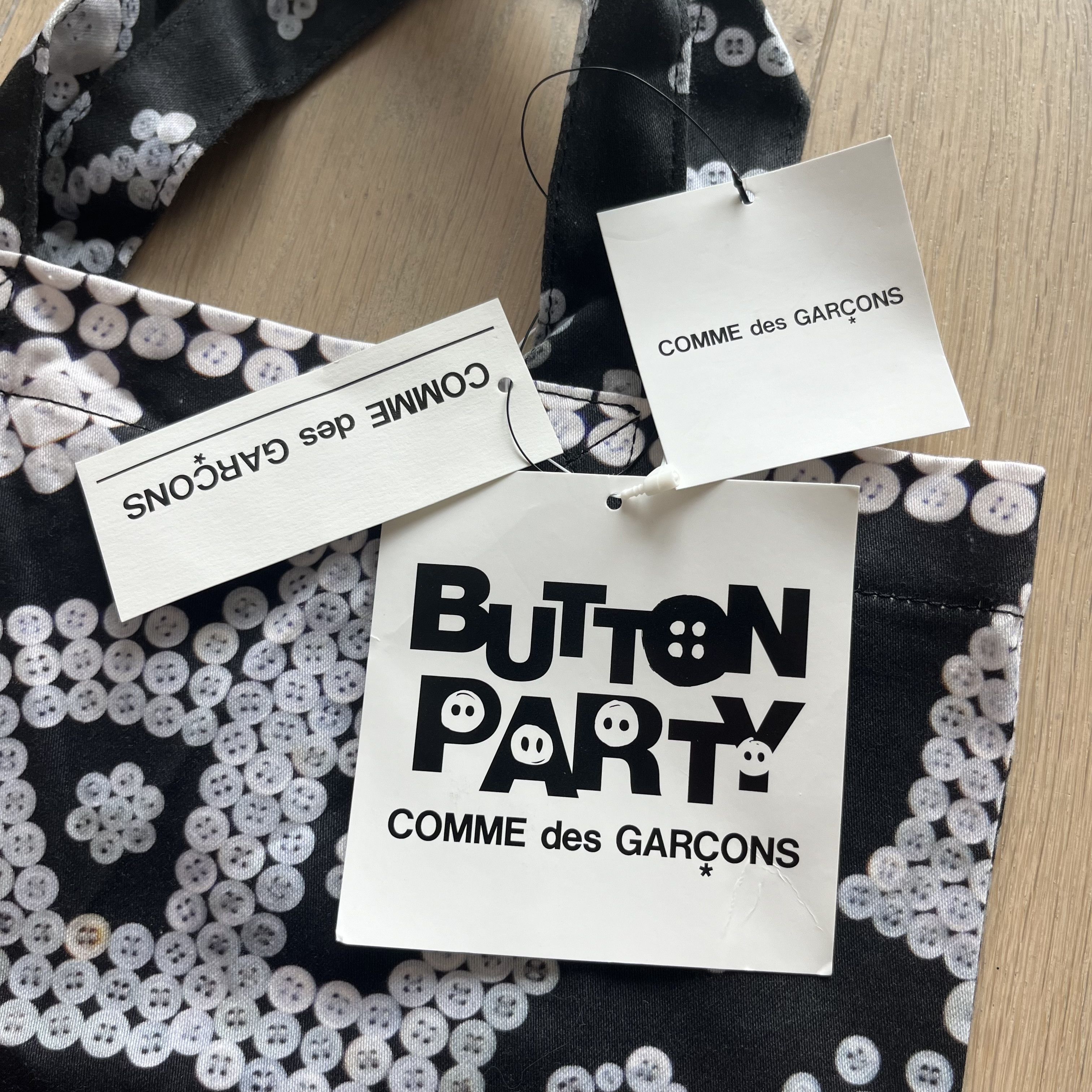 Comme des Garcons Button Print Tote Bag Size ONE SIZE - 4 Thumbnail