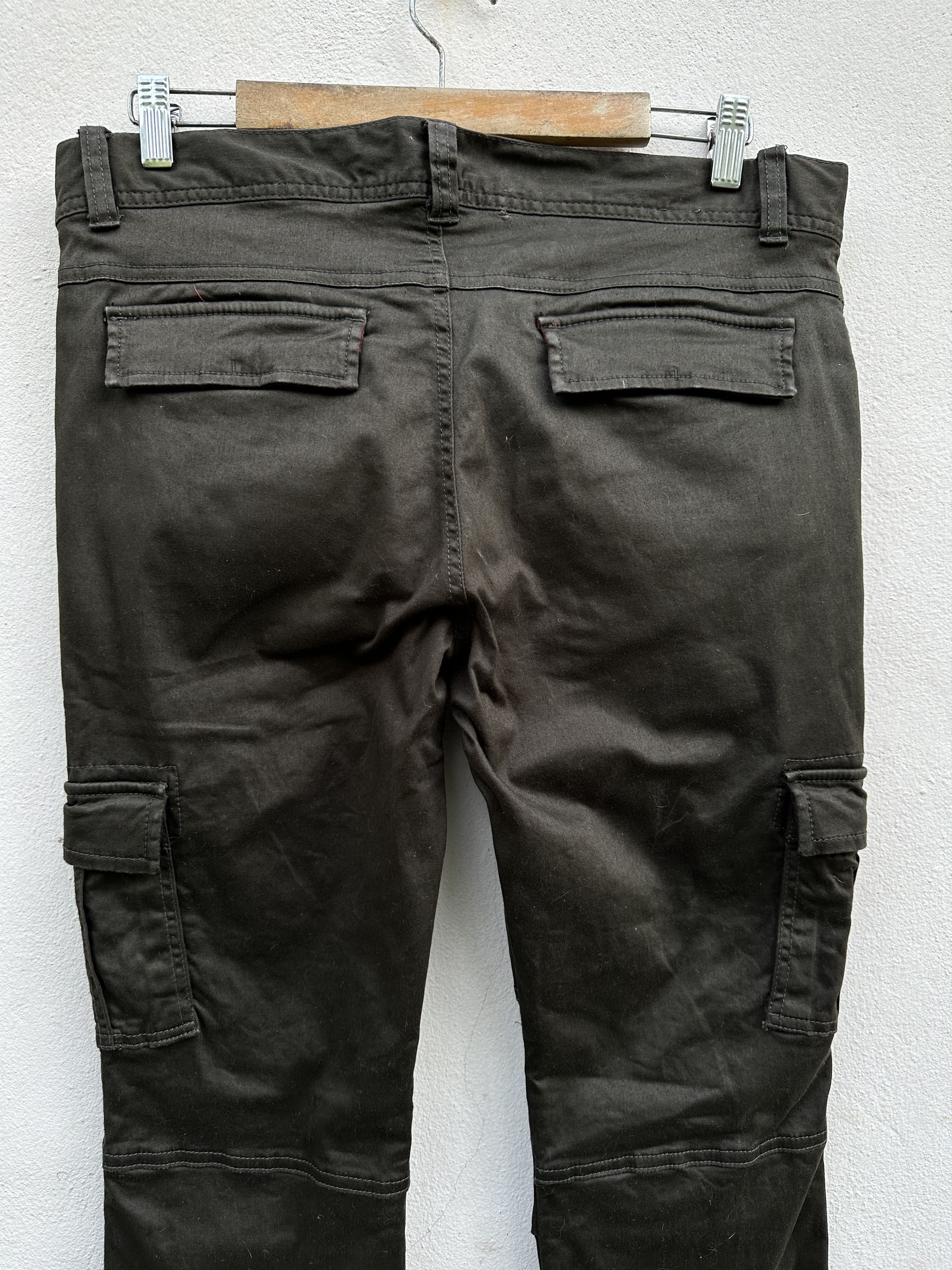 If Six Was Nine Vintage Semantic Design Zipper Seditionaries Cargo Pant Size US 34 / EU 50 - 8 Thumbnail