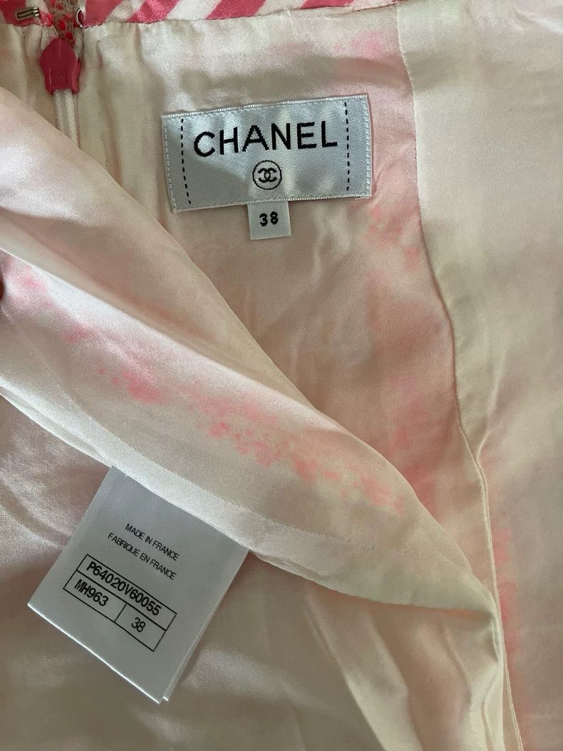 Chanel Chanel 20s pink skirt Size 25" / US 0 / IT 36 - 3 Thumbnail