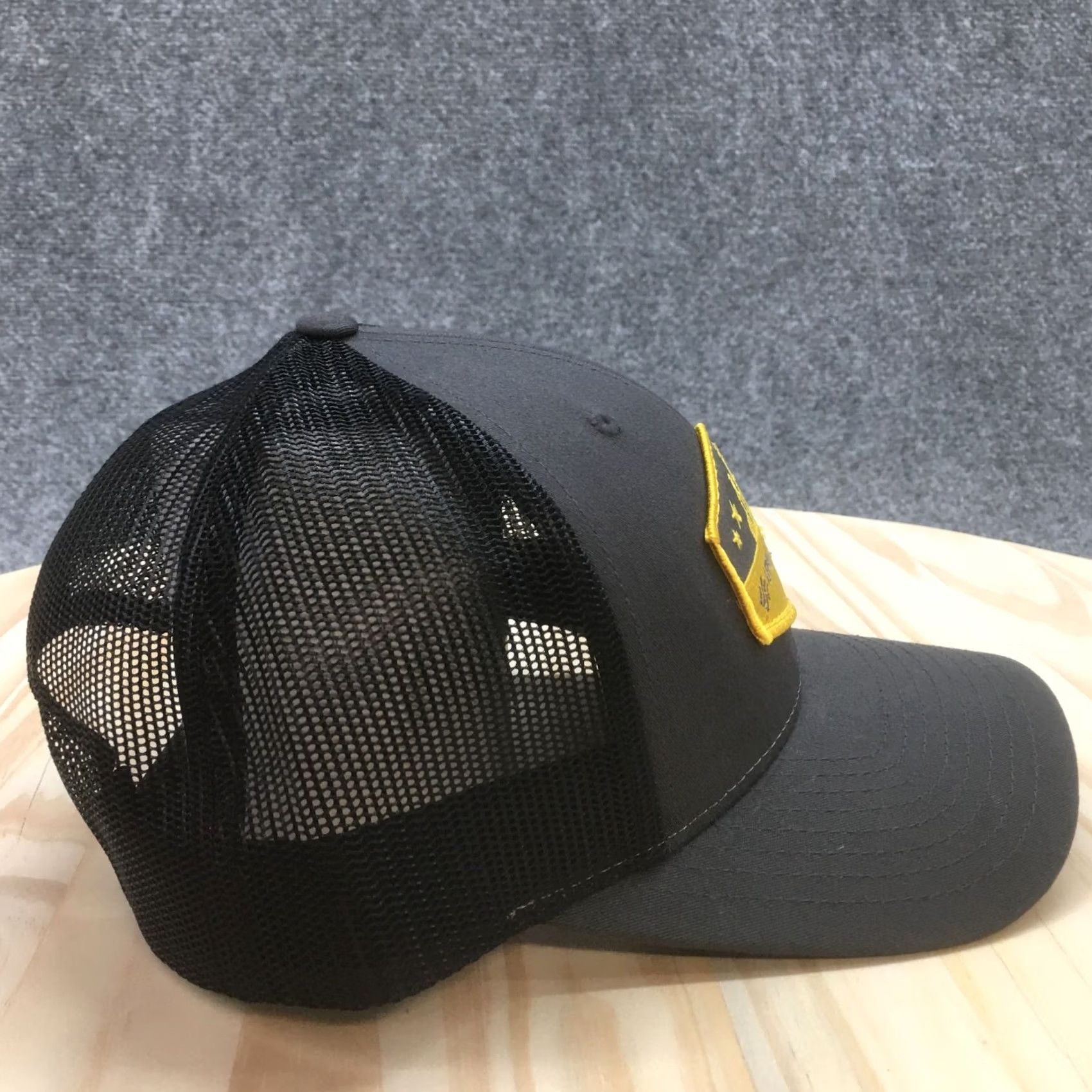 Vintage Richardson APPM Empower Trucker Hat Mens Gray M-L Curved Brim Embroidered Logo Size ONE SIZE - 6 Thumbnail