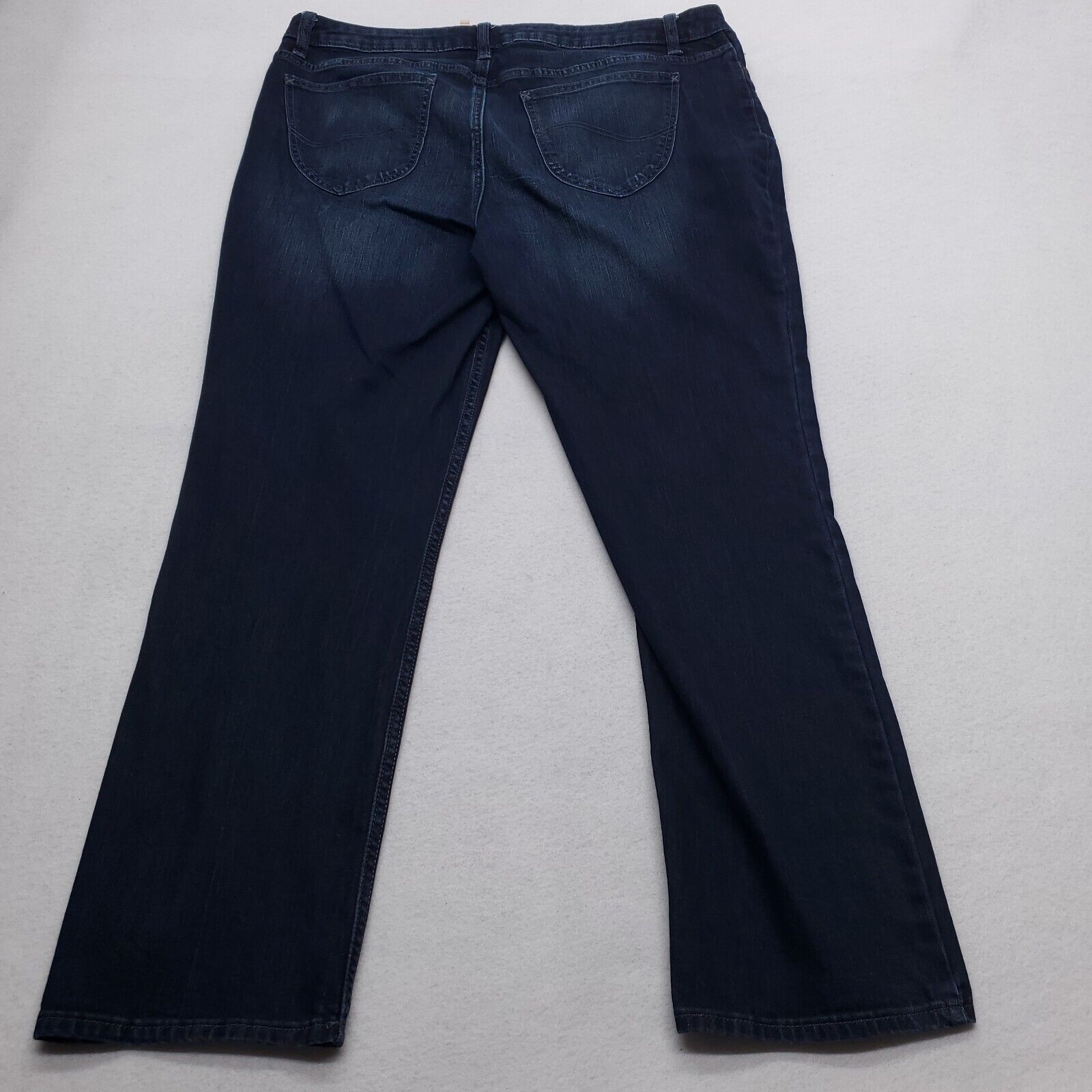 Lee Lee Casual Button Zip Denim Medium Wash Jeans Womens Size 18 Size 38" / US 16 / IT 52 - 7 Thumbnail