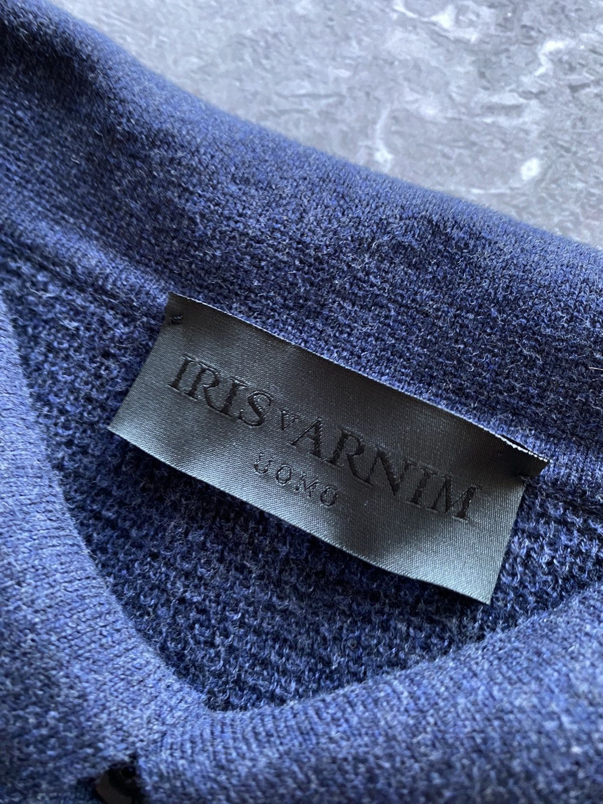 Iris von Arnim Rare Iris von Arnim Uomo Relaxed Long Polo Made in Italy Size US L / EU 52-54 / 3 - 8 Thumbnail