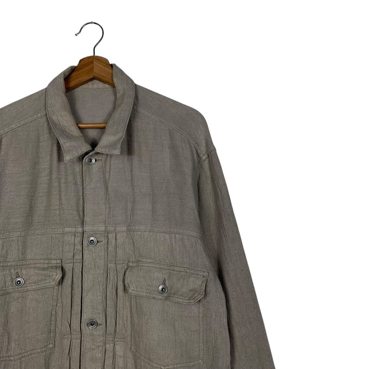 ADAM ET ROPE ADAM ET ROPE Linen Cotton Casual Light Jacket #1821-C22 Size US L / EU 52-54 / 3 - 5 Thumbnail