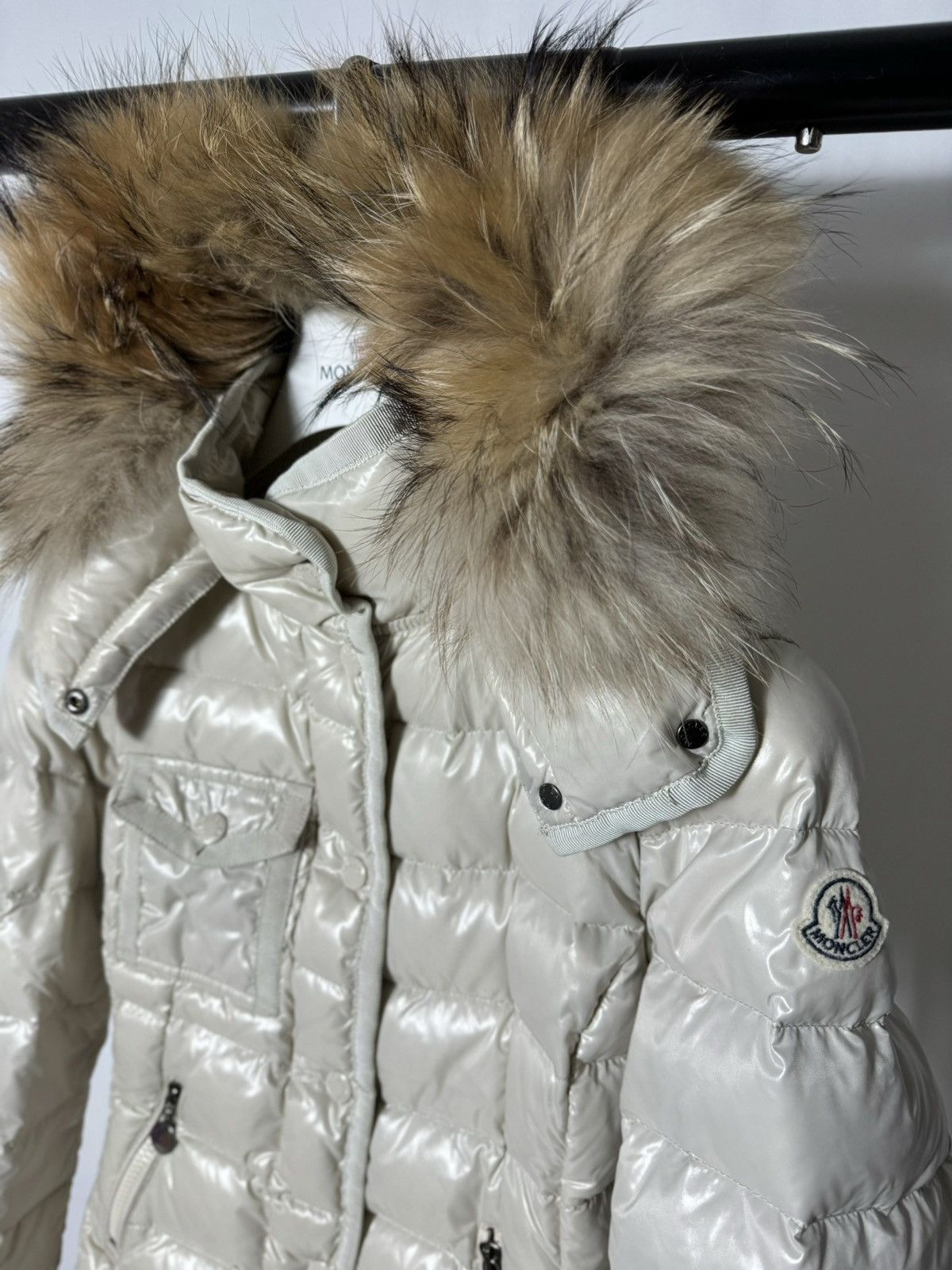 Moncler Moncler Armoise Ladies Fur Jacket Size S / US 4 / IT 40 - 2 Thumbnail
