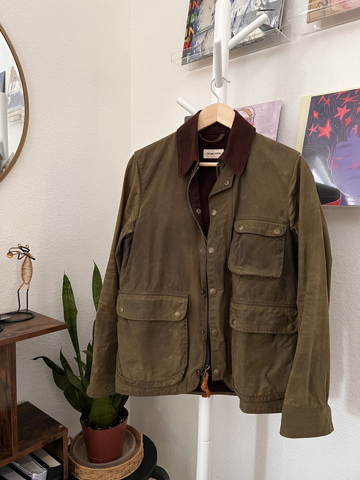 Taylor stitch waxed rover jacket hot sale