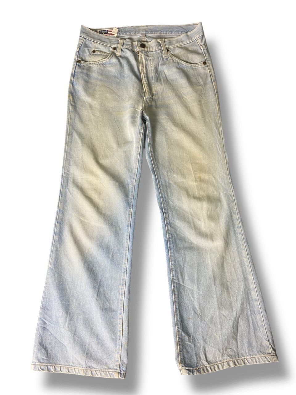 Japanese Brand Bobson Authentic Western Regular Fit Jeans (143) Size US 31 - 1 Thumbnail
