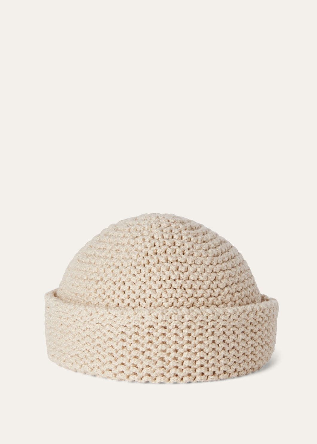 Loro Piana o1srvl11e0325 FAO0615 Size: OS / Beanie Hat / Cap in Cream Size ONE SIZE - 1 Thumbnail