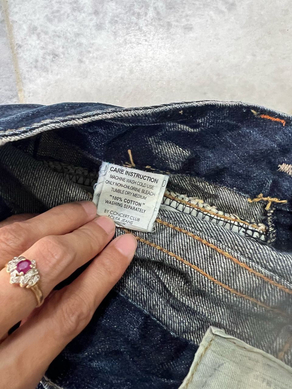 Japanese Brand Yoshitomo Nara Lolita Distressed Jeans Size US 31 - 12 Thumbnail