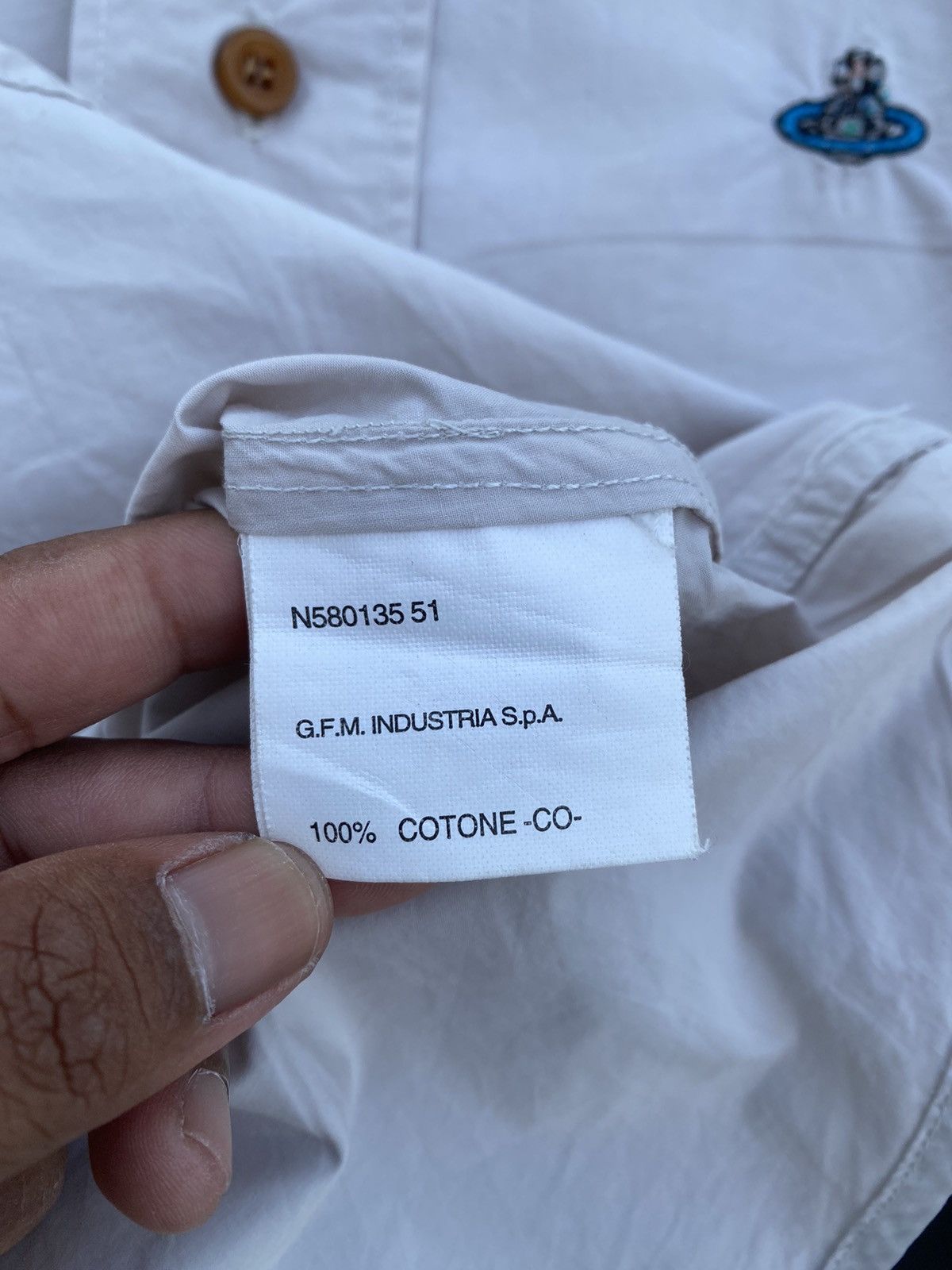 Vivienne Westwood Vintage Vivienne Westwood Small Logo Button Ups Shirt Size US S / EU 44-46 / 1 - 14 Thumbnail