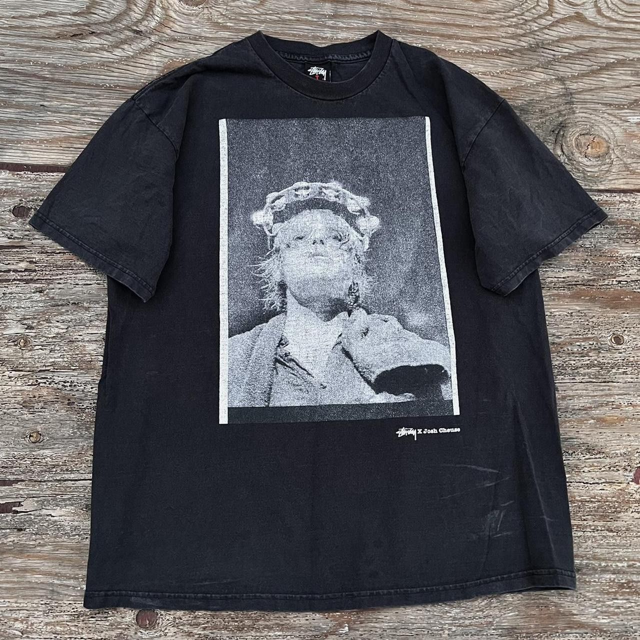 Vintage Stussy x Josh Cheuse Liam Gallagher Photobook T-Shirt 