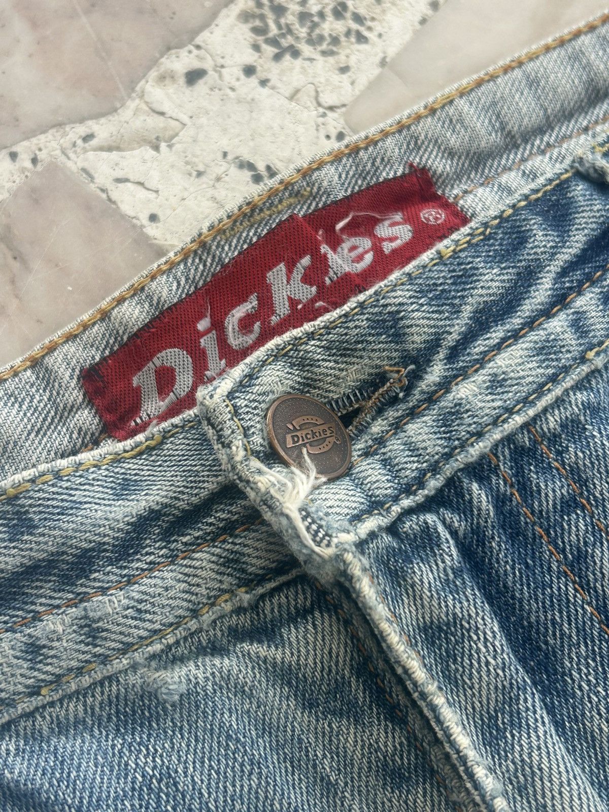 Dickies Dickies Vintage Workwear Japan Ripped Jeans Size US 36 / EU 52 - 5 Thumbnail