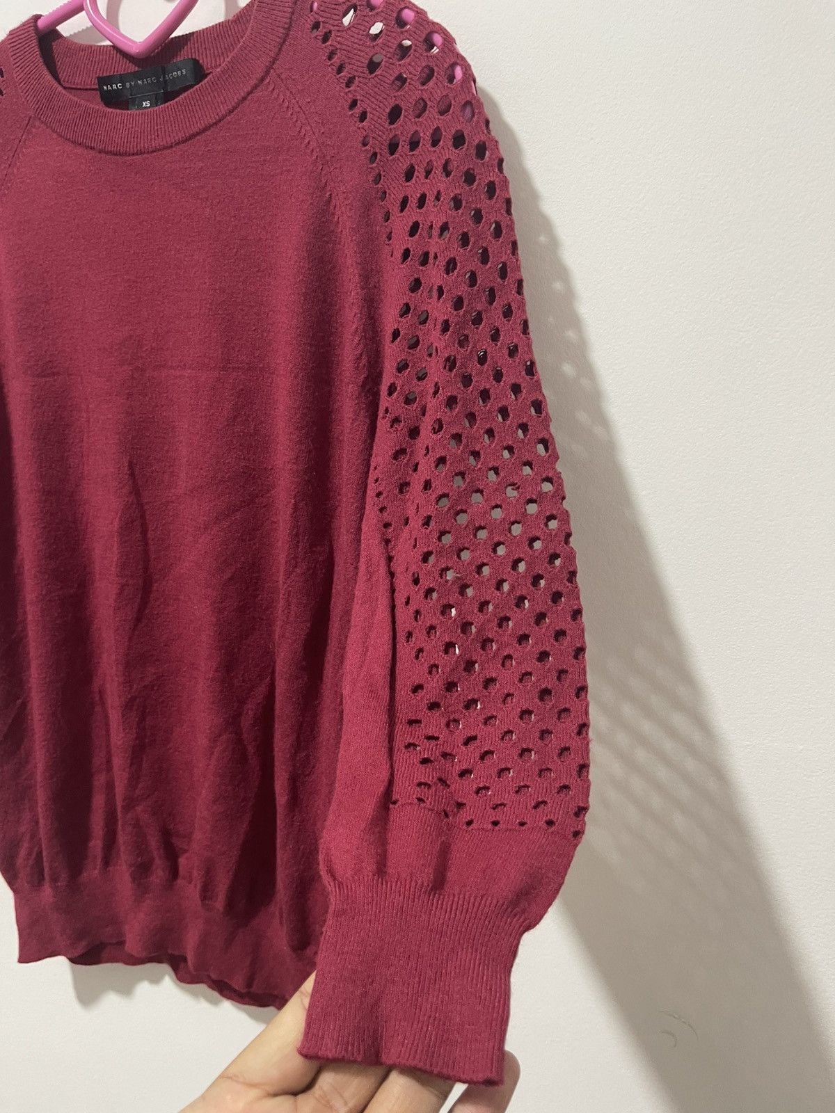 Marc by Marc Jacobs Rare MARC BY MARC JACOBS Red Sweatshirt Size XS / US 0-2 / IT 36-38 - 5 Thumbnail