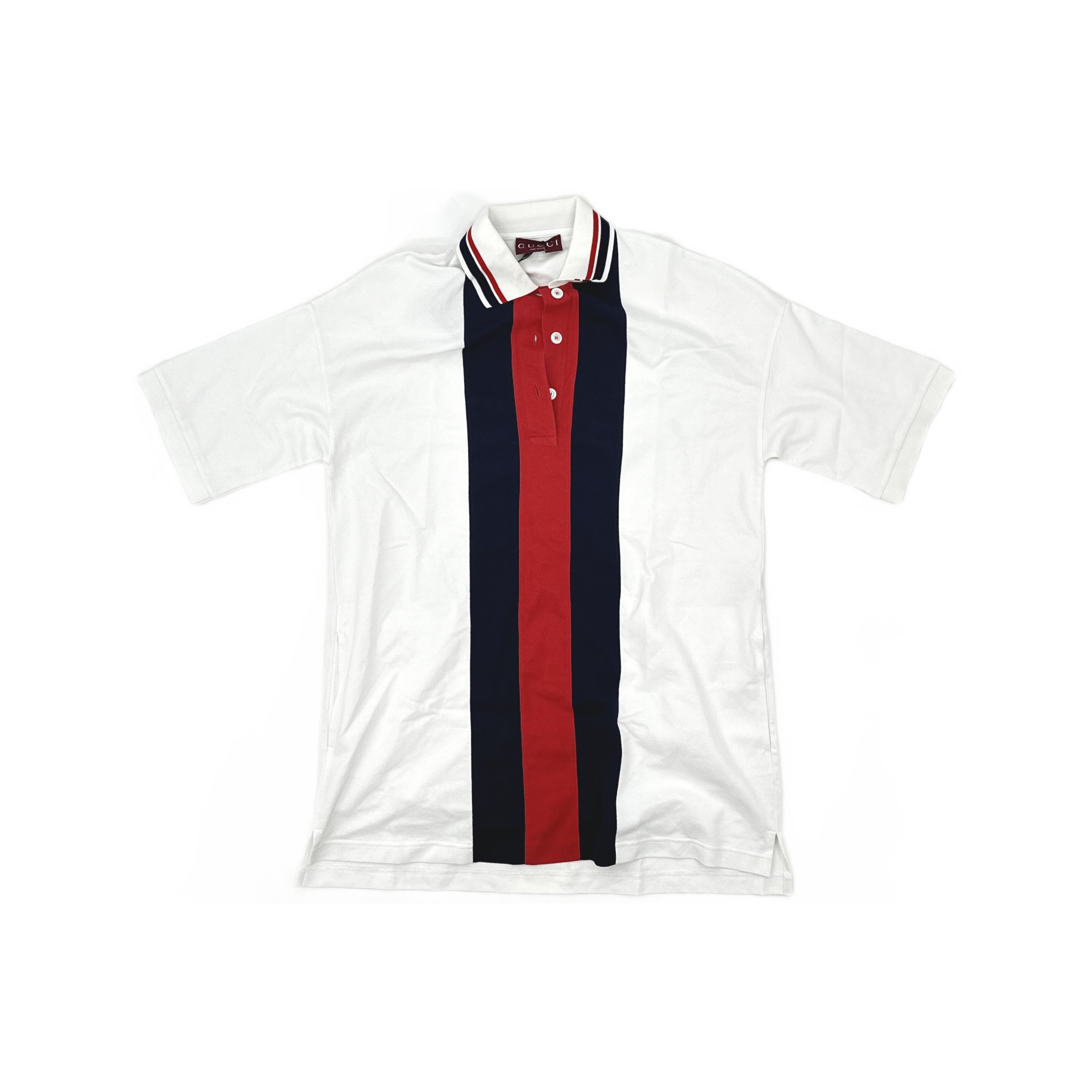 Gucci Gucci Stripe Polo Shirt Size S Size S / US 4 / IT 40 - 1 Thumbnail