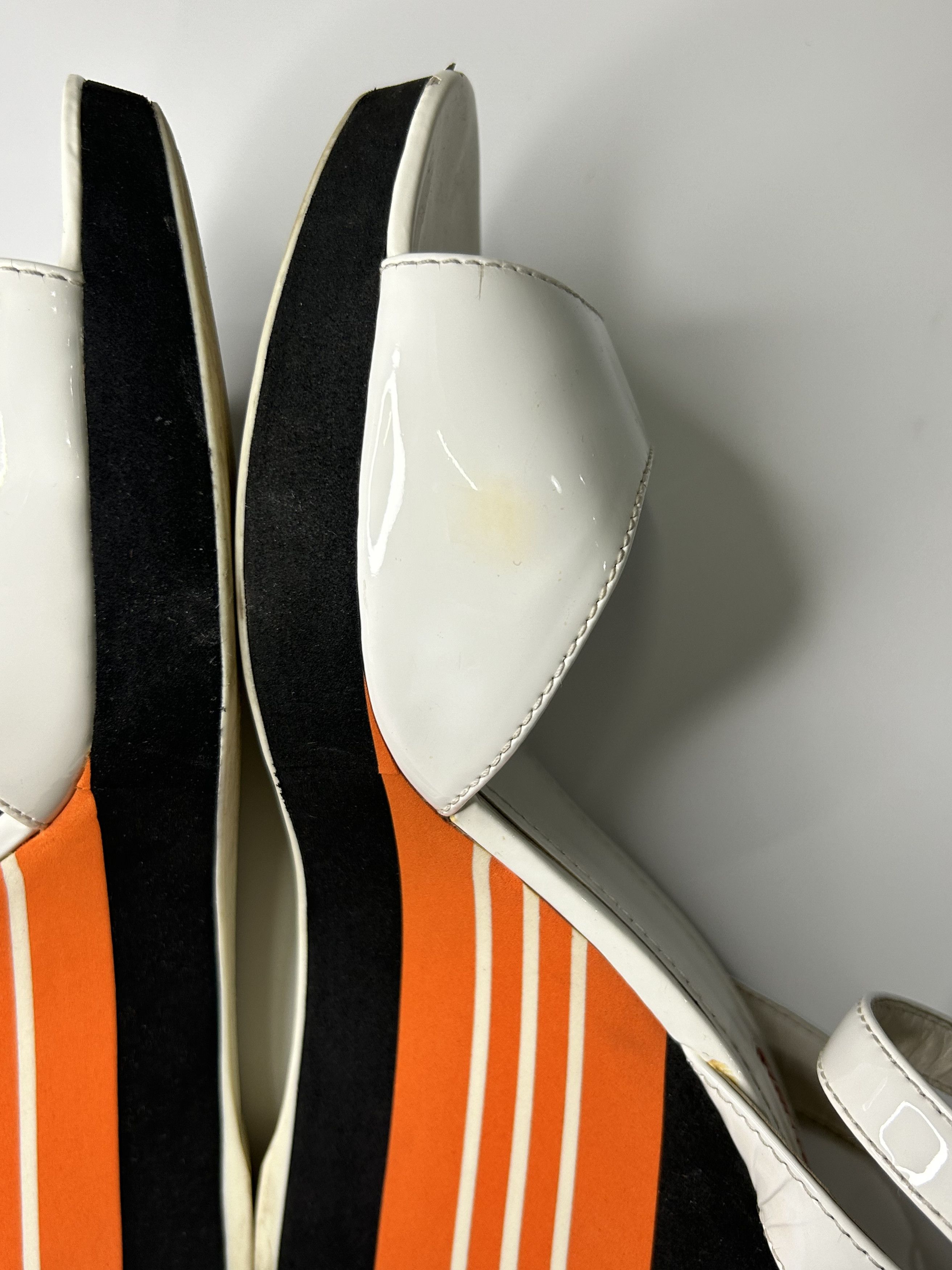Prada Prada Sandal Heels SS11 (1317) Size US 8.5 / IT 38.5 - 4 Thumbnail