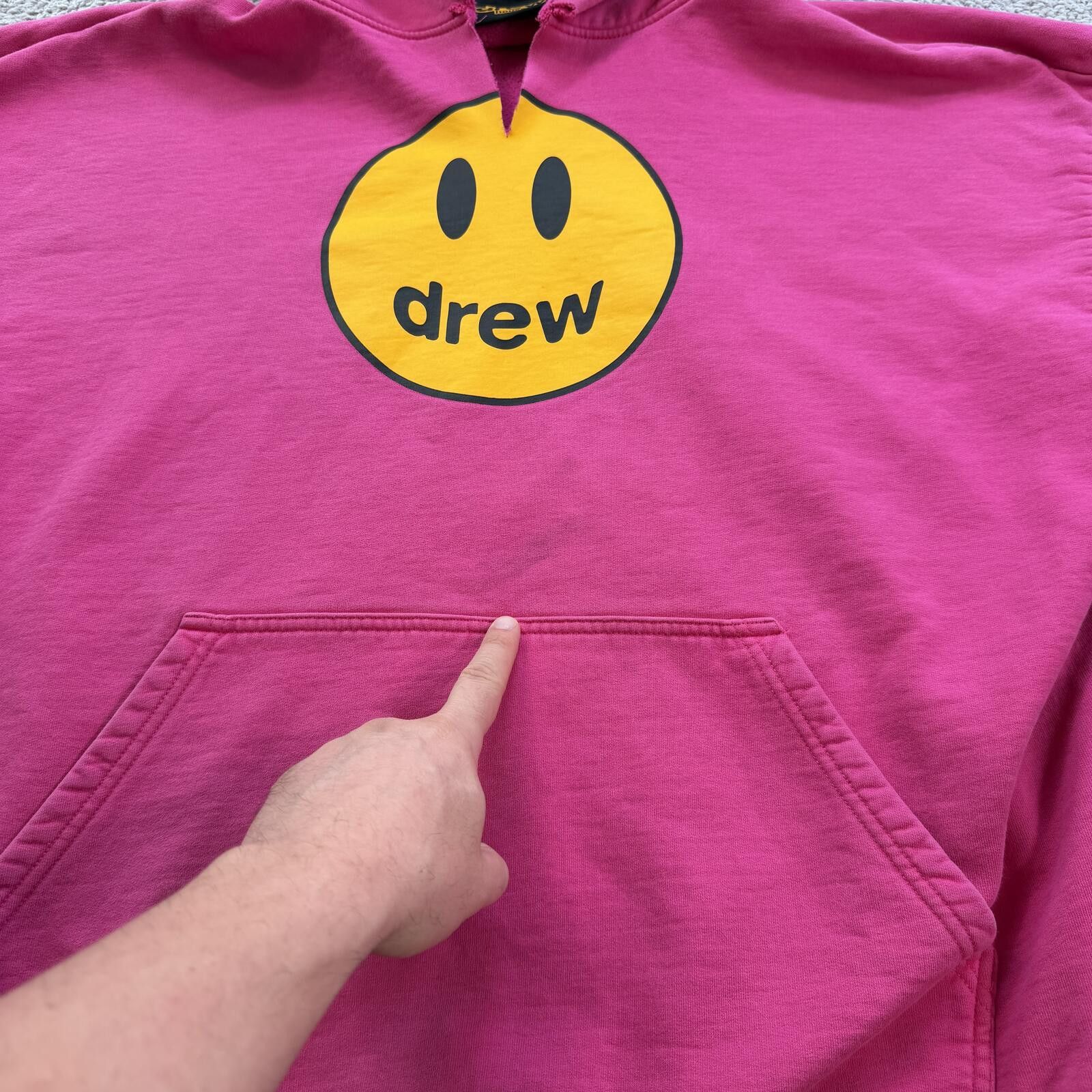 Drew House Drew House Mascot Hoodie Pink L Smiley Face Justin Bieber Size US L / EU 52-54 / 3 - 6 Thumbnail