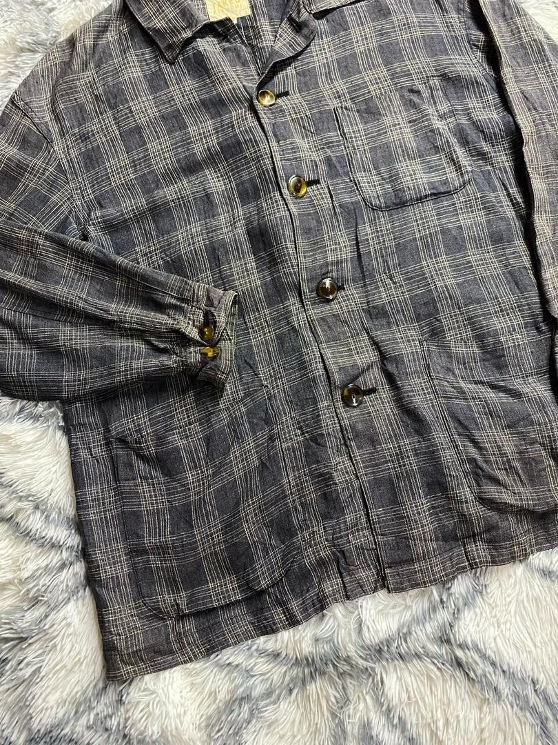 Japanese Brand × Takeo Kikuchi 🔥Vintage🔥 Rayon Takeo Kikuchi button Jacket Size US M / EU 48-50 / 2 - 2 Thumbnail