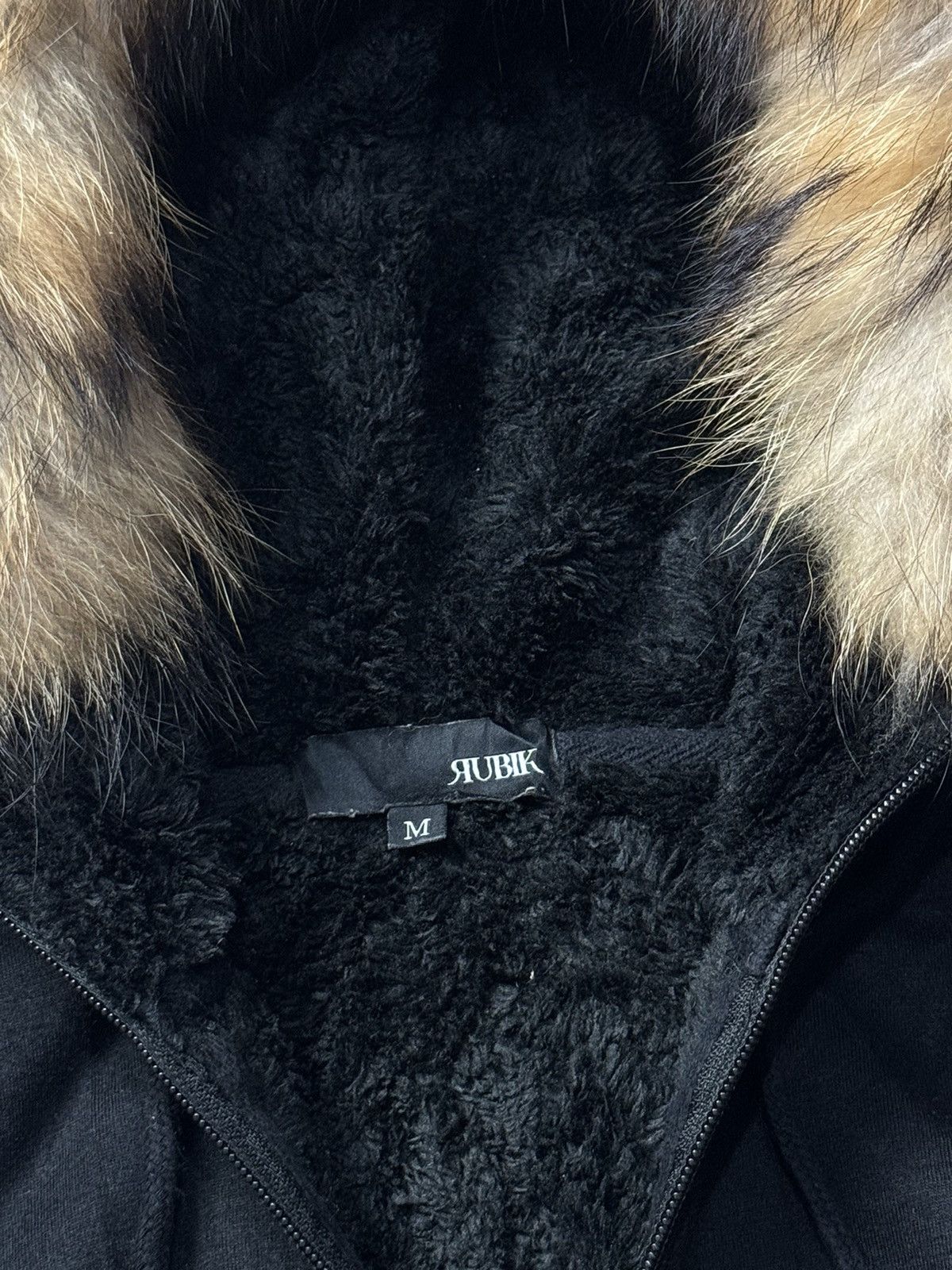 If Six Was Nine × Japanese Brand × Le Grande Bleu (L.G.B.) Fur Hoodie Japanese LGB Rubik Style Ifsix Size US M / EU 48-50 / 2 - 7 Thumbnail