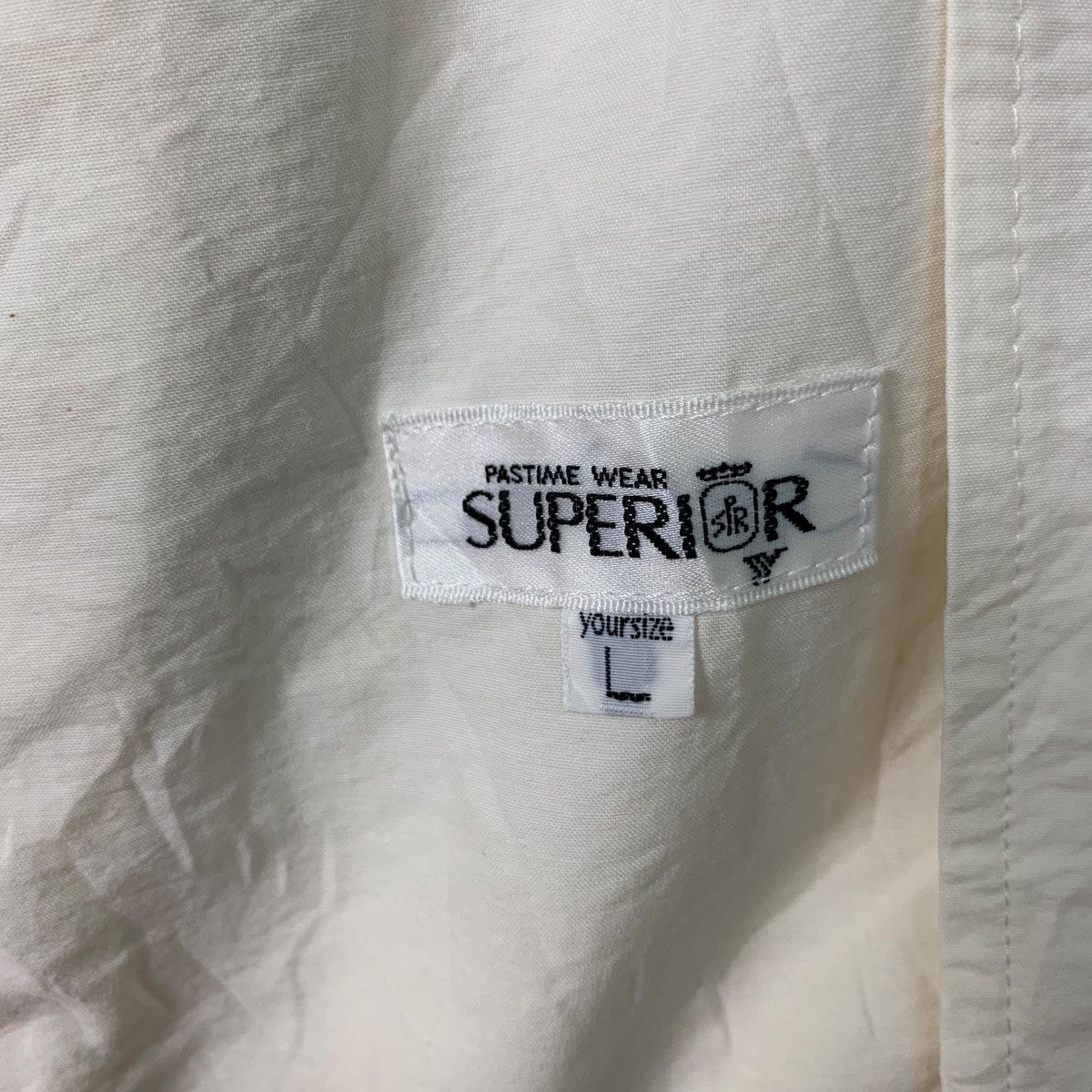 Japanese Brand SUPERIOR Pastime Wear Mesh Short Sleeve Jacket #0375-C17 Size US L / EU 52-54 / 3 - 14 Thumbnail