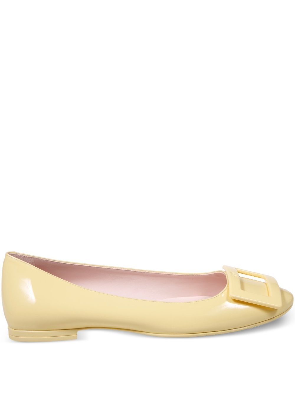 GOMMETTINE LEATHER BALLETS