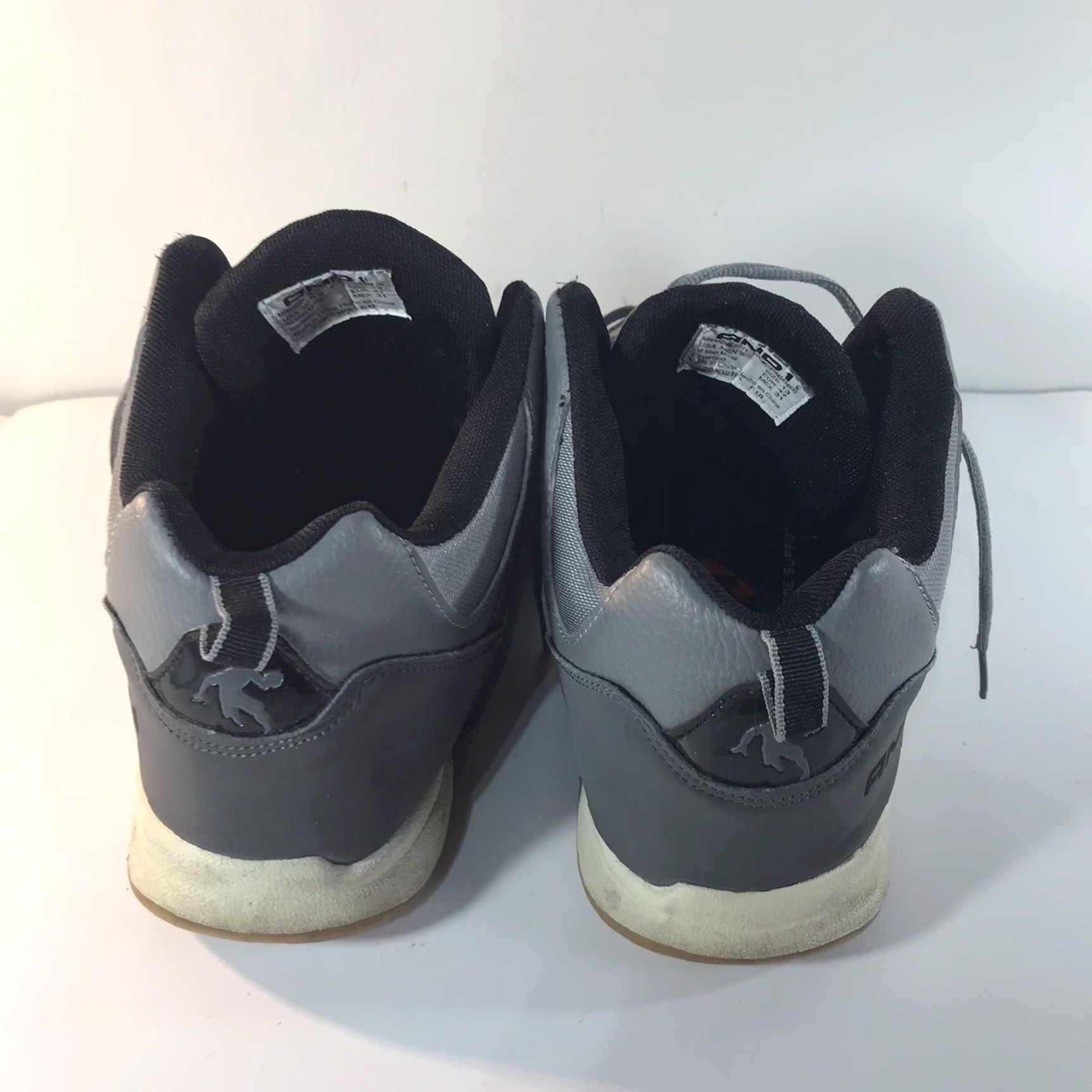 Vintage AND1 Gray High-Top Sneakers Mens Size 13 Athletic Lace-Up Basketball Size US 13 / EU 46 - 3 Thumbnail