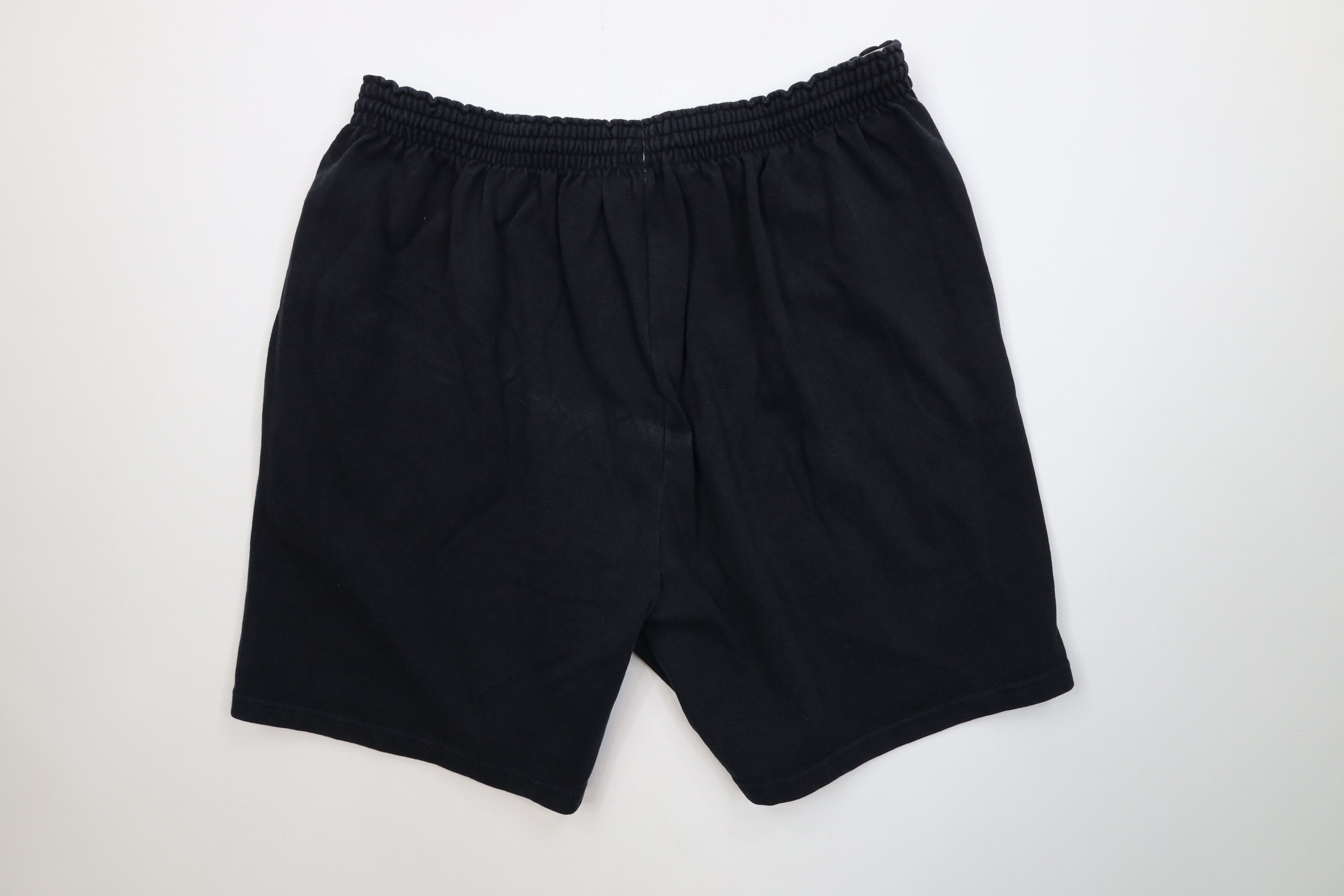 Champion Vintage 90s Champion Above Knee Dad Shorts Black Cotton Size US 34 / EU 50 - 10 Thumbnail