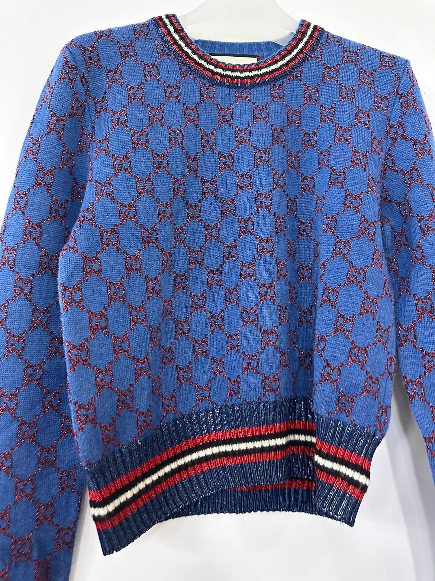 Gucci Gucci GG All Over Print Sweater S Size S / US 4 / IT 40 - 5 Thumbnail