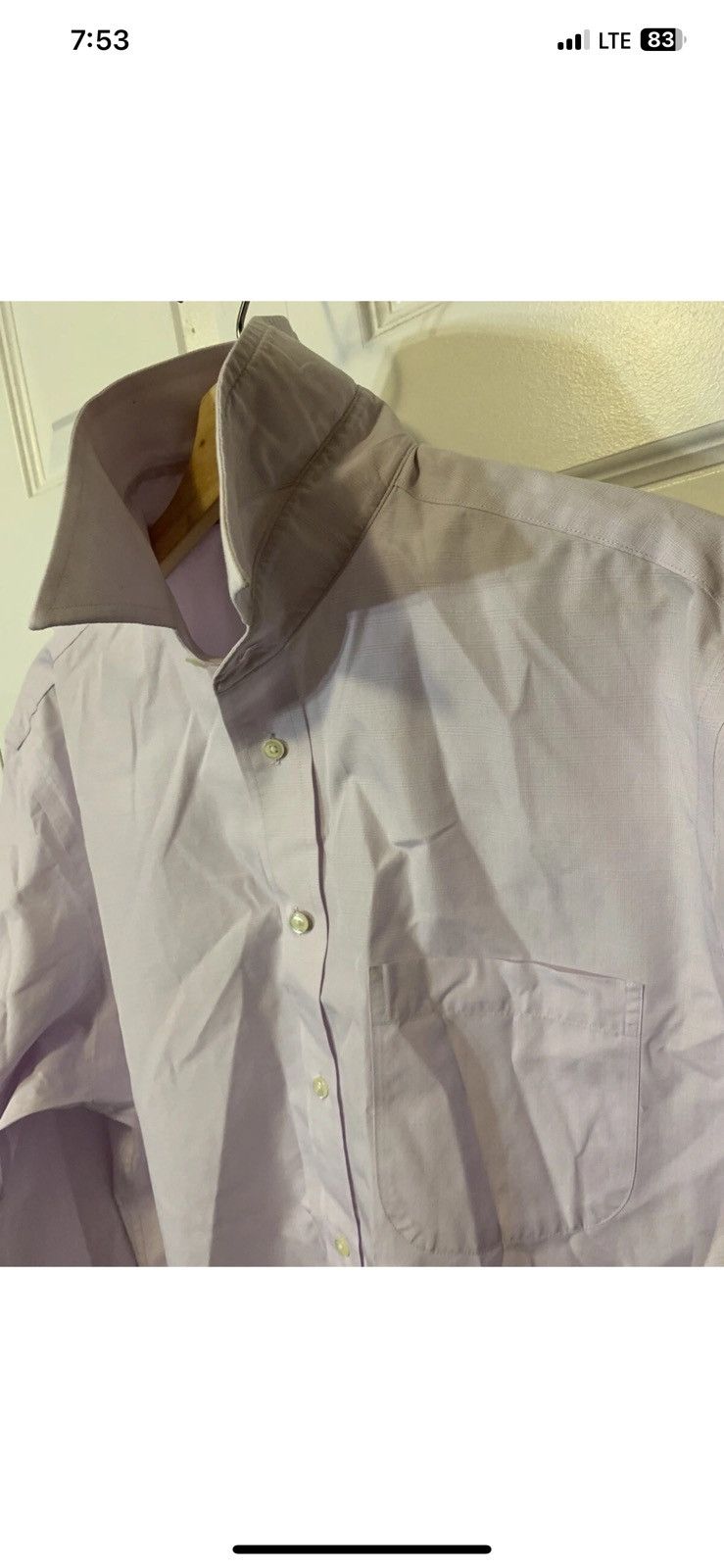 Jos. A. Bank Jos A. Bank mens sz 16/32 light purple button shirt traveler Size US M / EU 48-50 / 2 - 3 Thumbnail