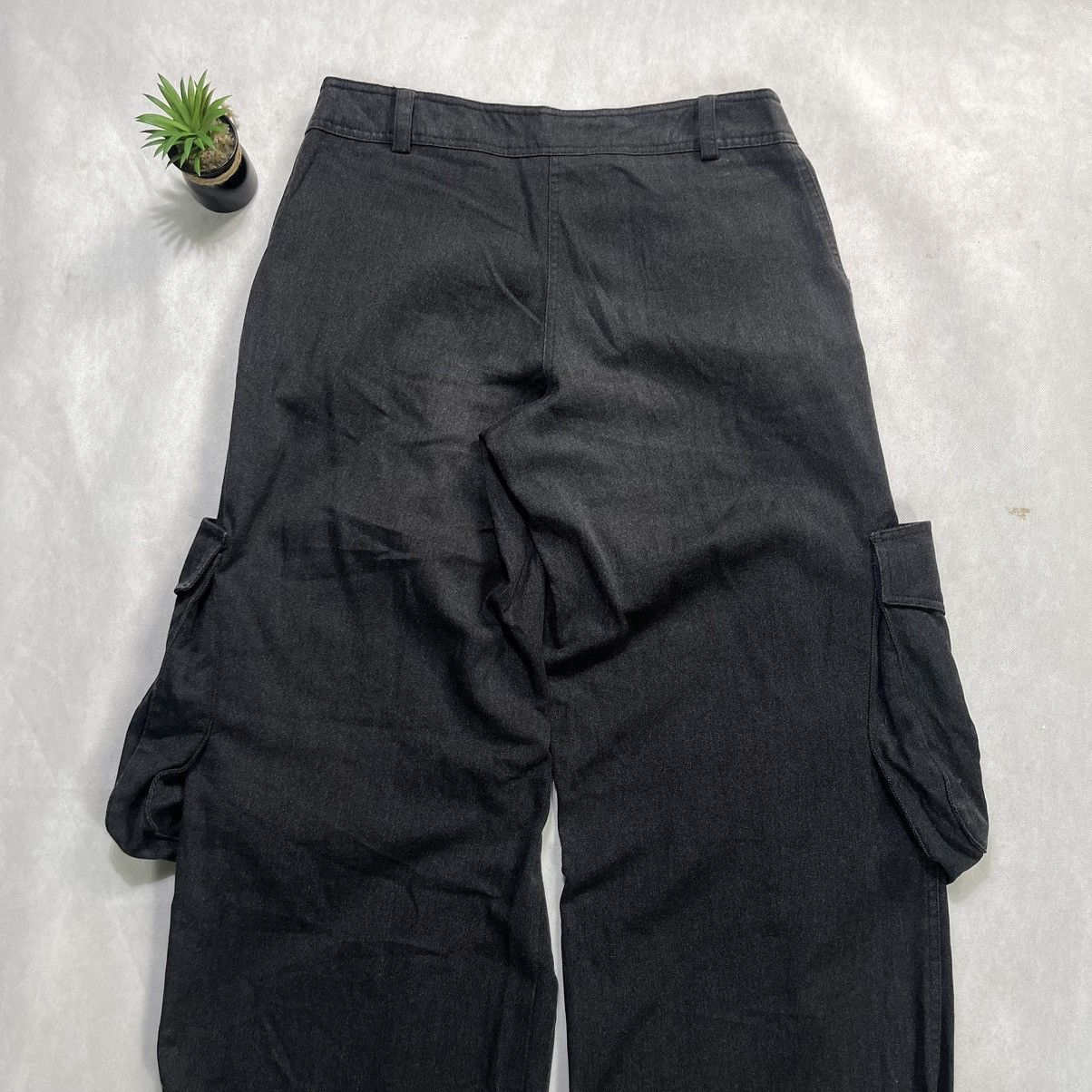 Japanese Brand Kookai Baggy Strap 3D pocket Cargo Pant Size 32" / US 10 / IT 46 - 6 Thumbnail