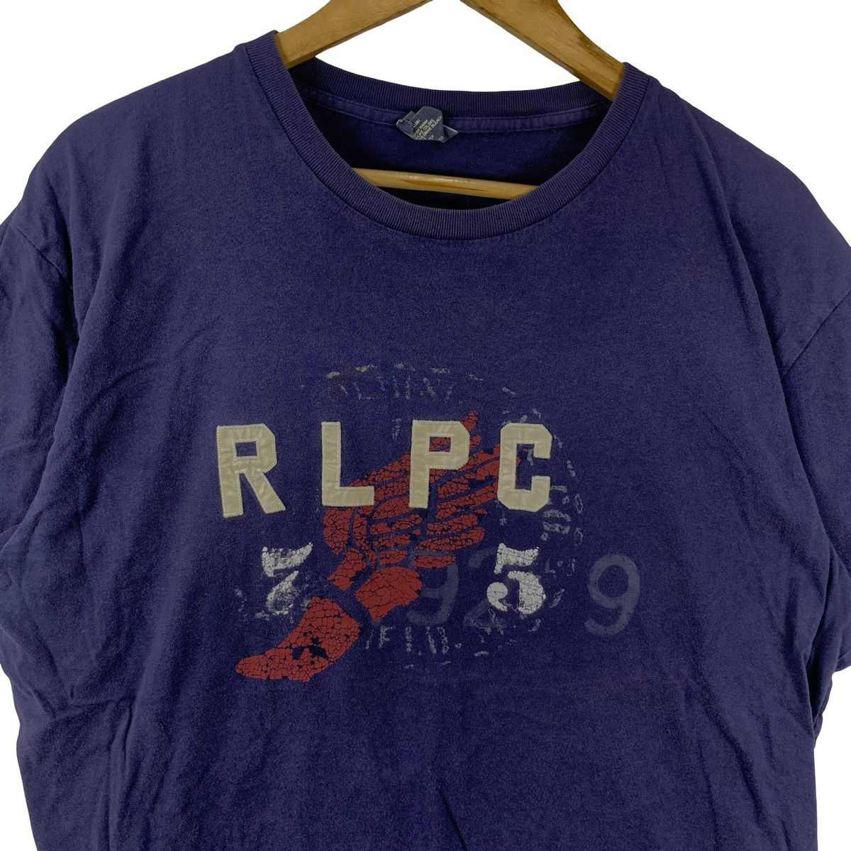 Polo Ralph Lauren Vintage POLO RALPH LAUREN P-Wing Logo Tee Shirt Top Stadium Size US XL / EU 56 / 4 - 5 Thumbnail