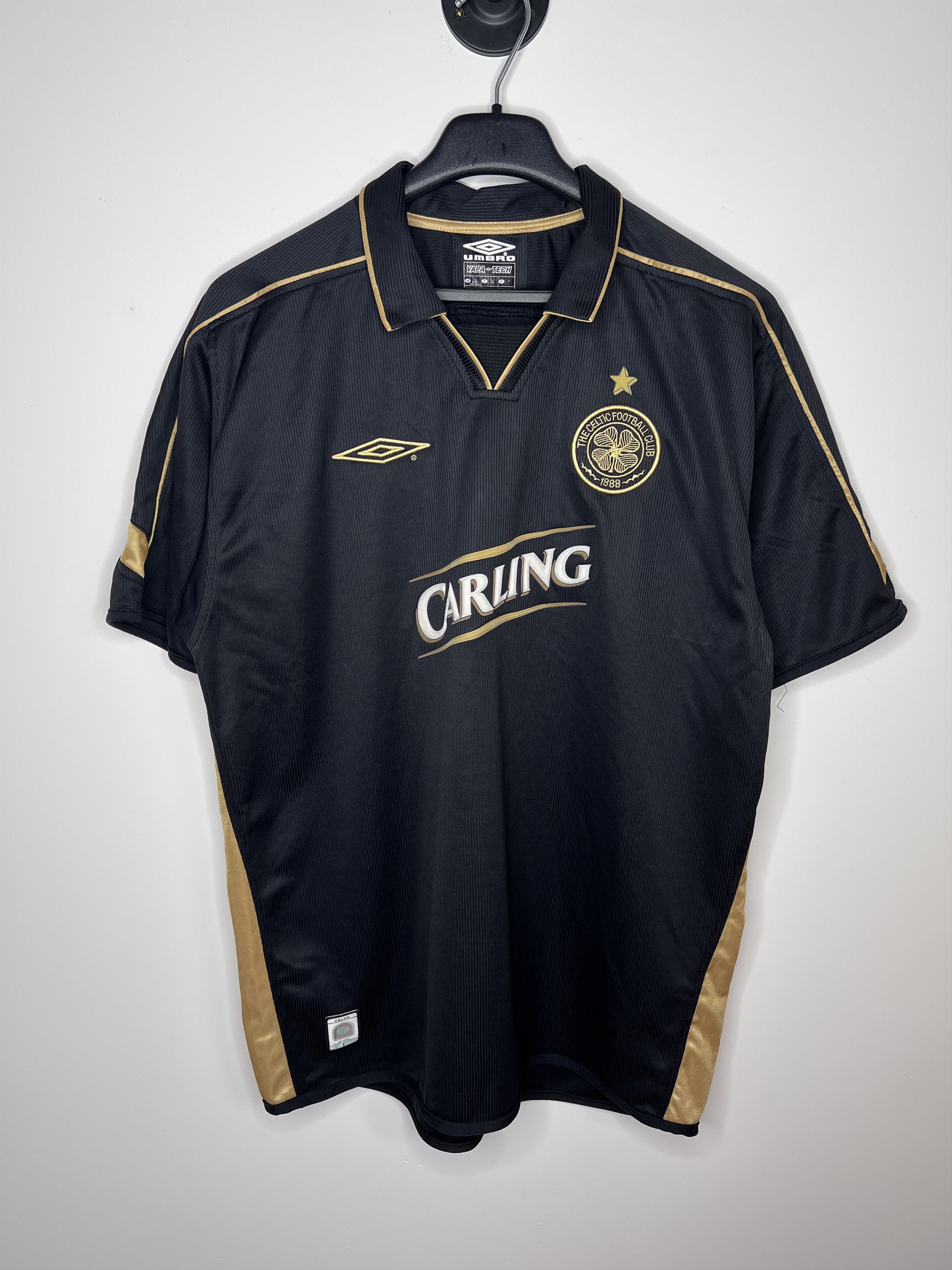 Umbro CELTIC 2003 2004 AWAY FOOTBALL SHIRT SOCCER JERSEY UMBRO Size US L / EU 52-54 / 3 - 1 Thumbnail